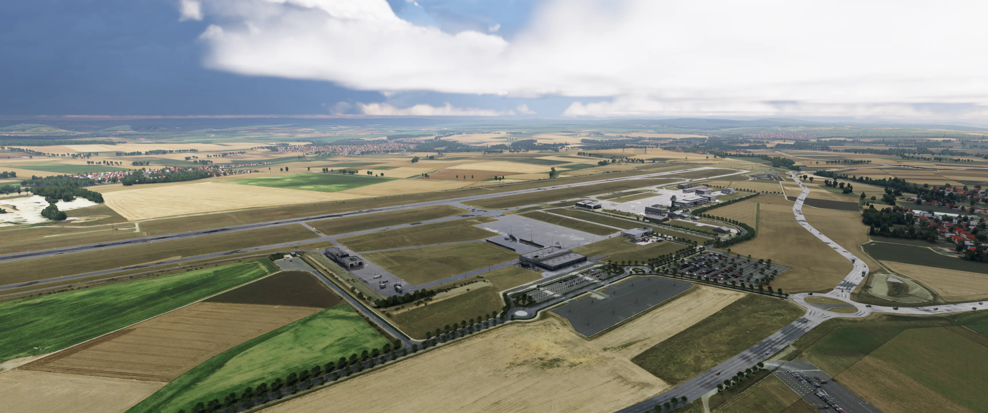 Аэропорт EDVK ( Кассель, Германия )