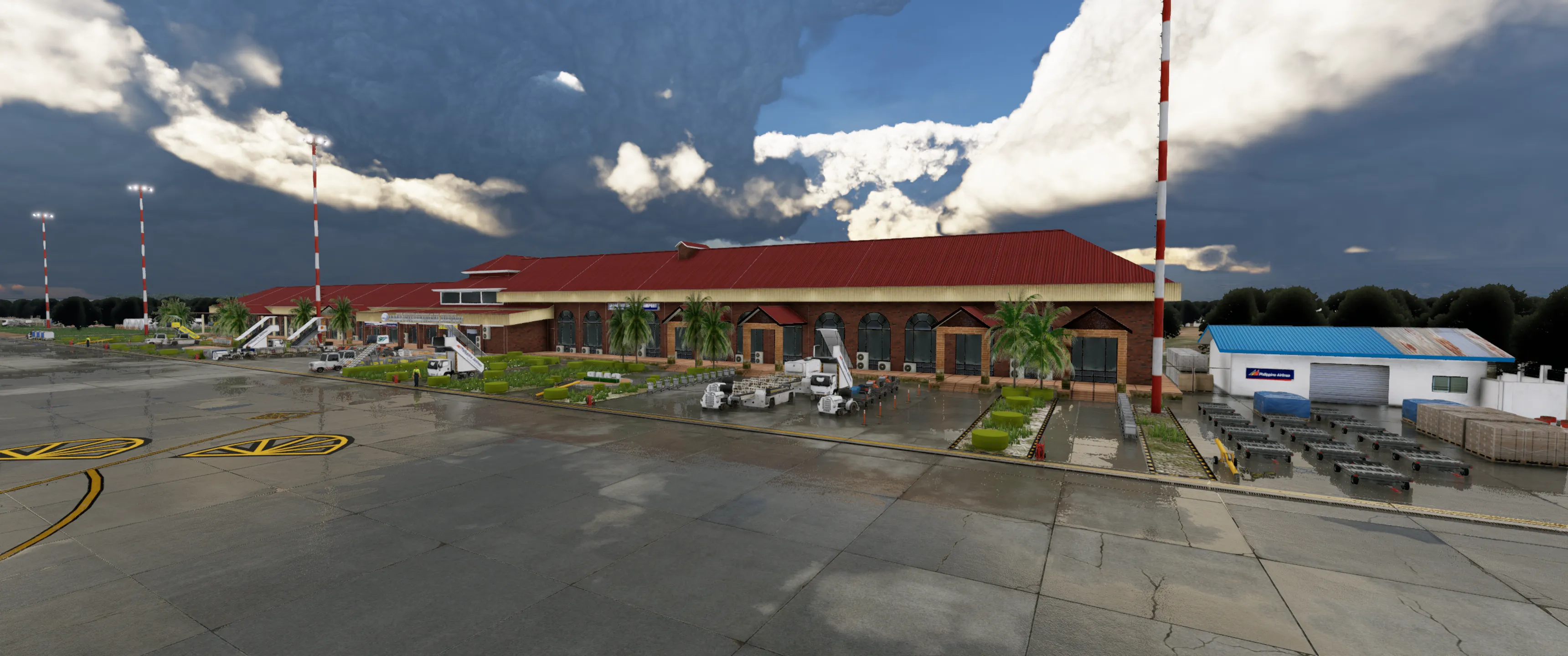 Аэропорт RPLI ( Лаоаг, Филиппины )