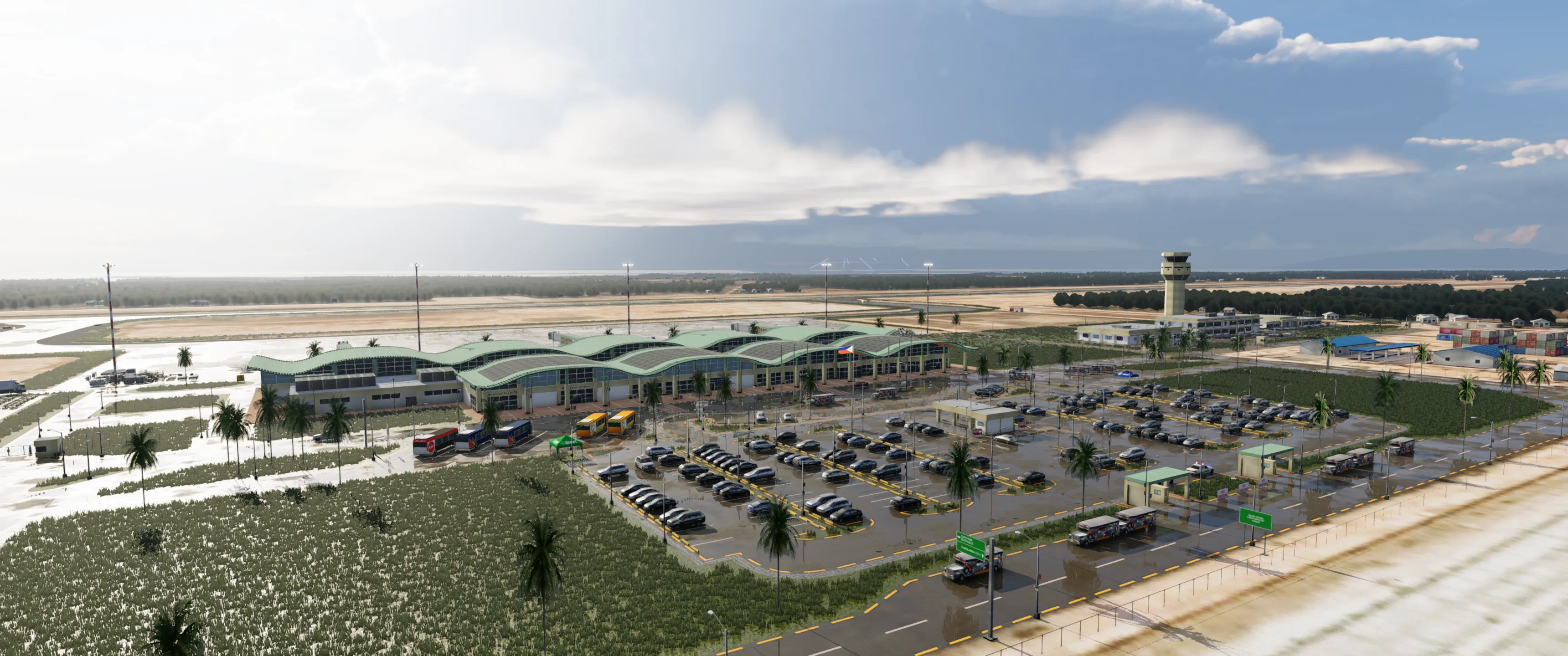 Аэропорт RPSP ( Панглао, Филиппины )