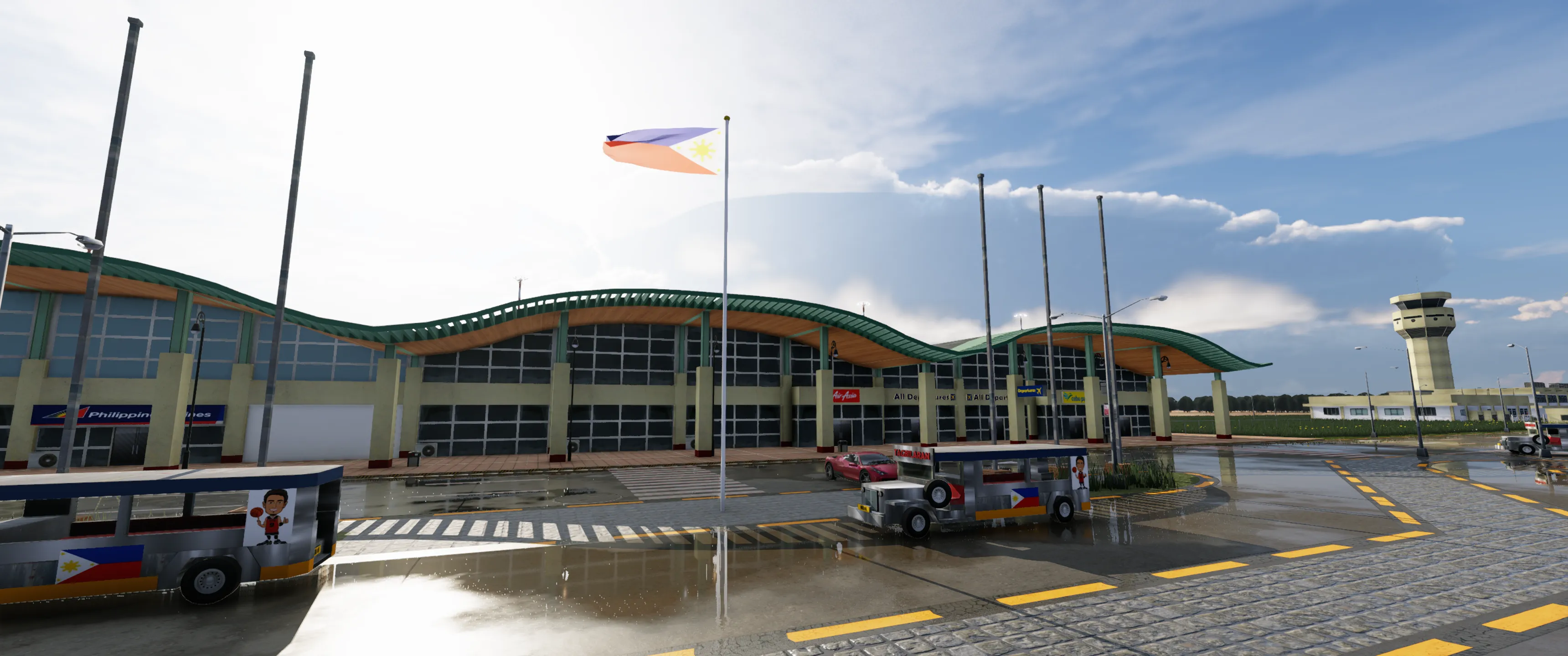 Аэропорт RPSP ( Панглао, Филиппины )