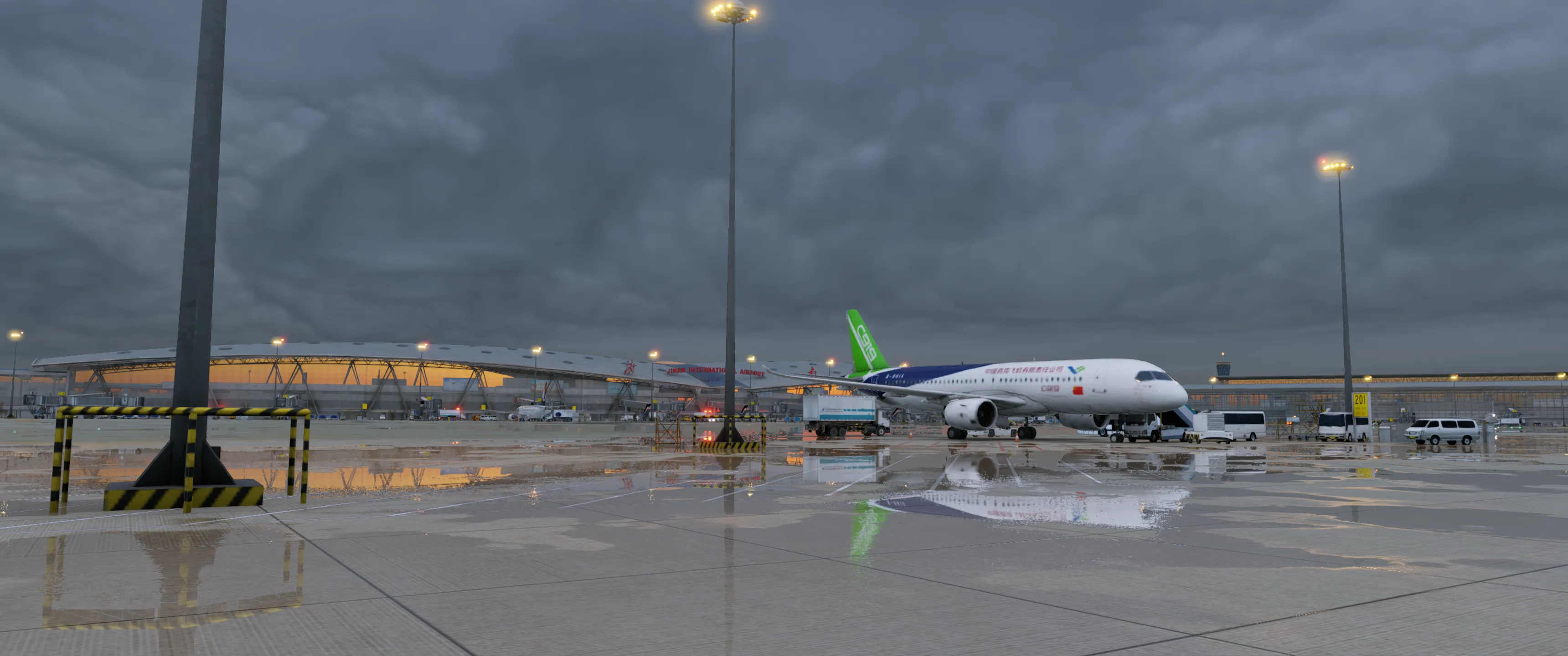 Аэропорт ZSJN ( Цзинань, КНР )