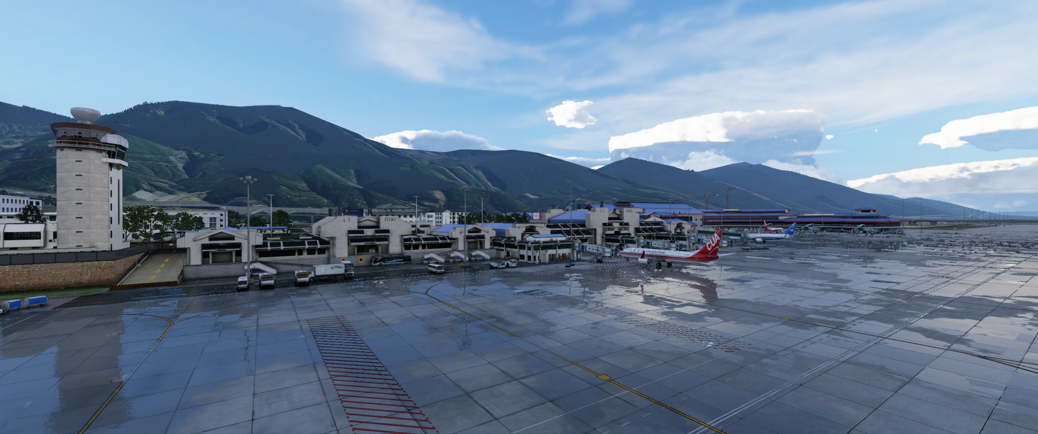 Аэропорт ZPLJ ( Лицзян, КНР )