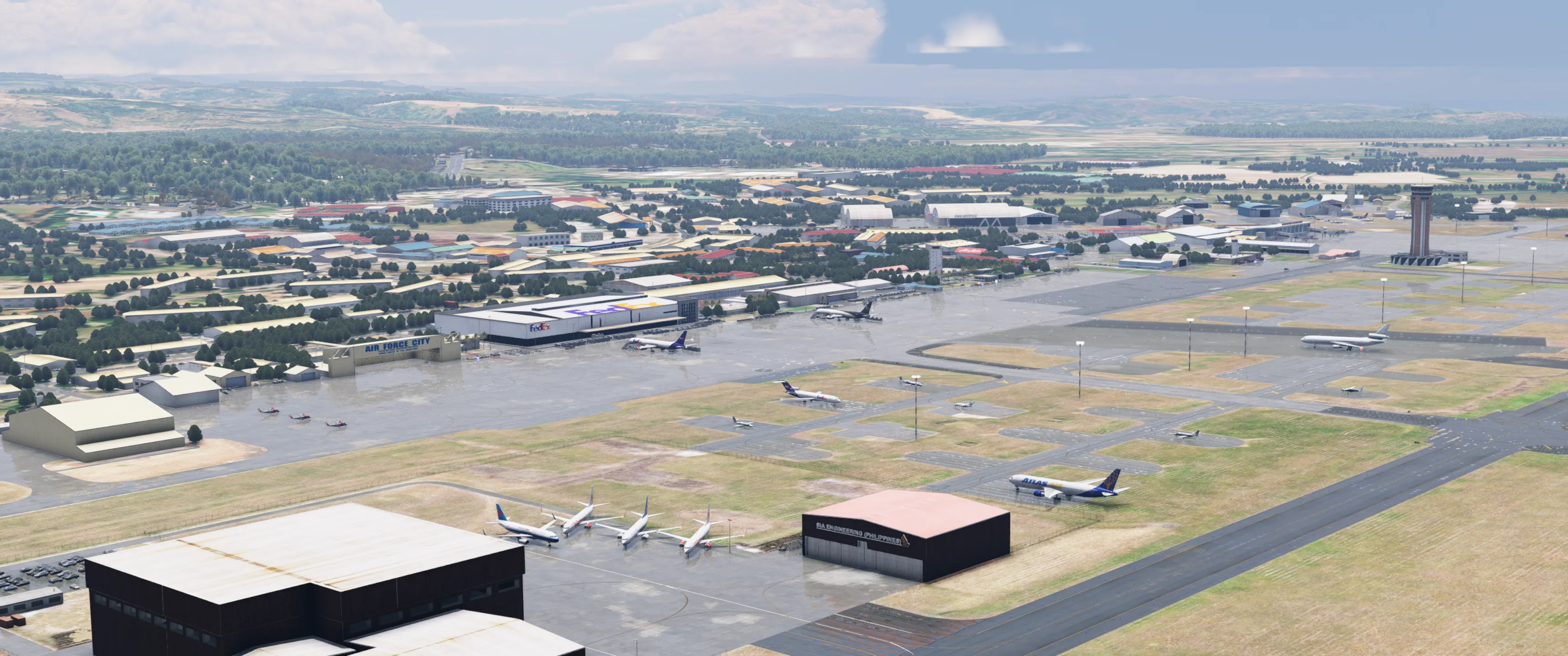 Аэропорт RPLC ( Анхелес, Филиппины )