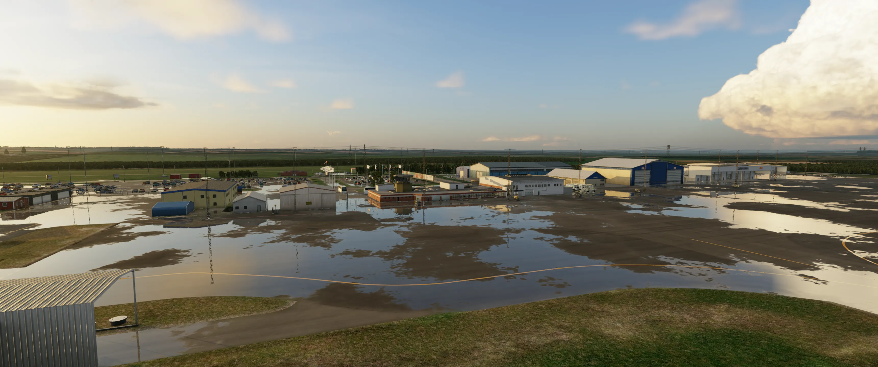 Аэропорт ESOE ( Эребру, Швеция )