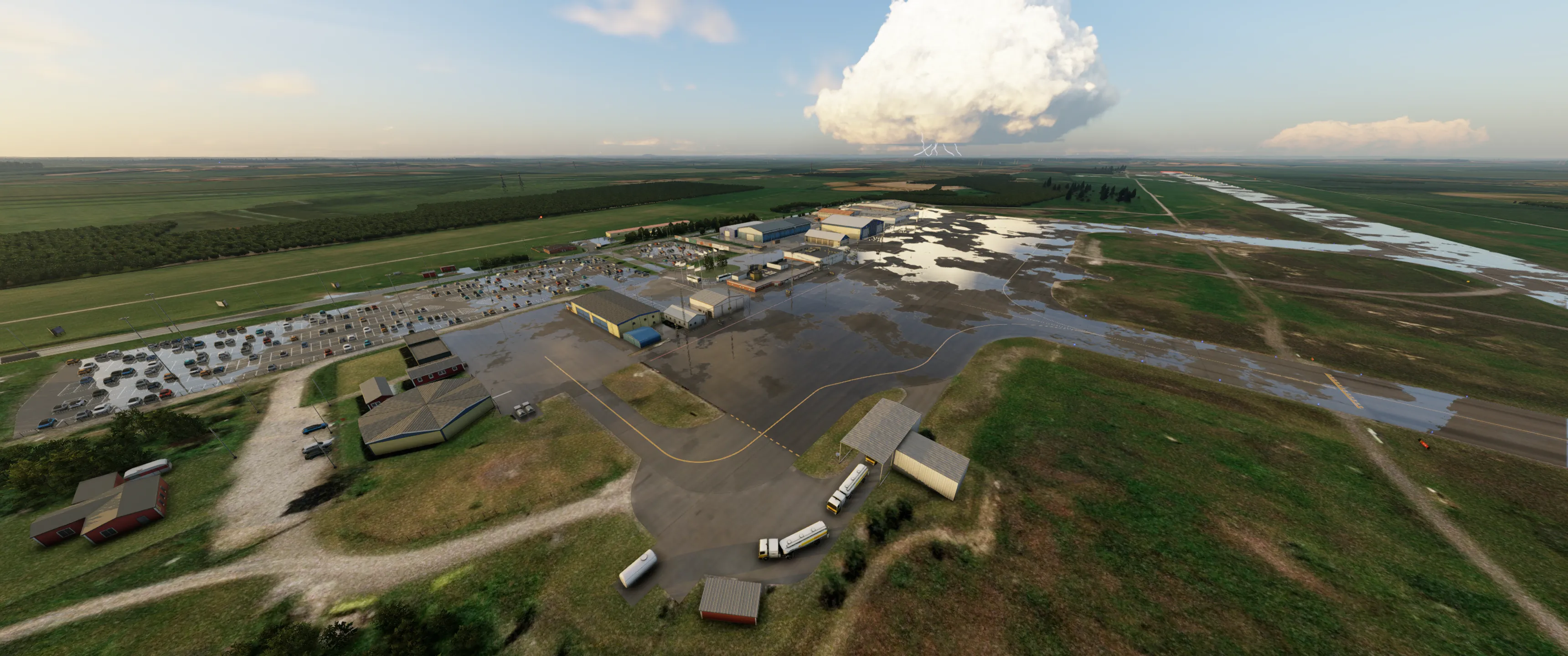 Аэропорт ESOE ( Эребру, Швеция )