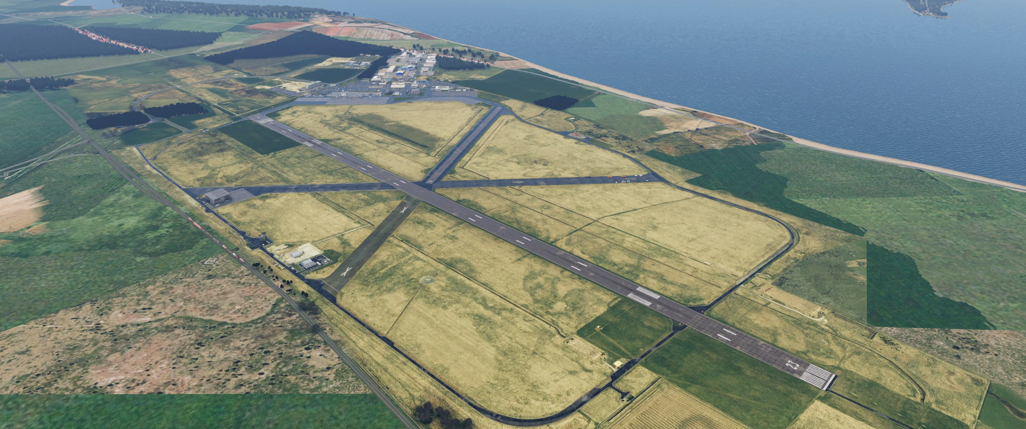 Аэропорт EGPE ( Инвернесс, Великобритания )