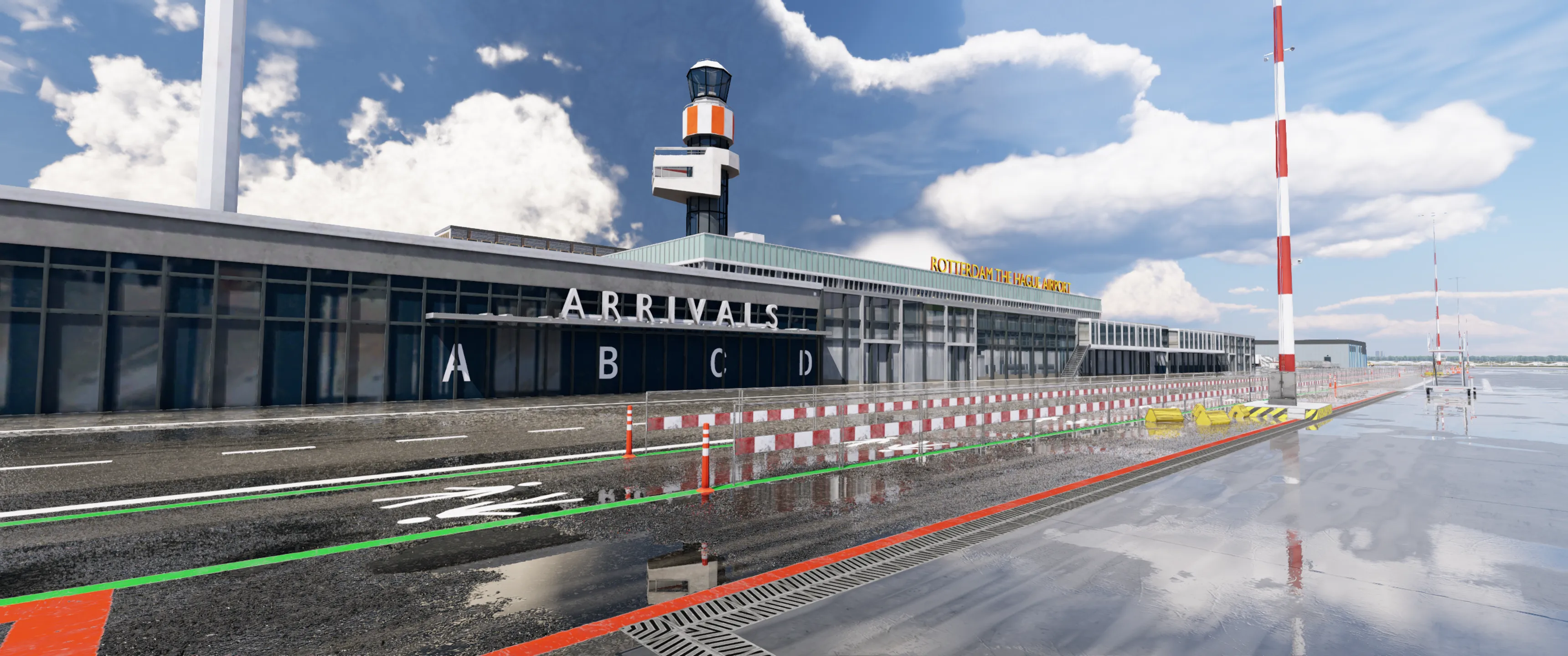 Аэропорт EHRD ( Роттердам, Нидерланды )