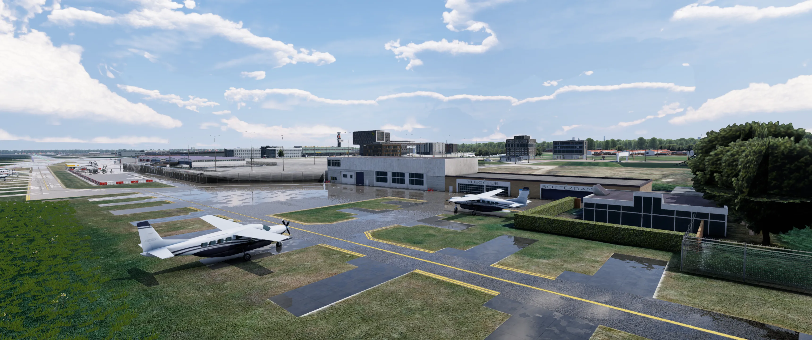 Аэропорт EHRD ( Роттердам, Нидерланды )