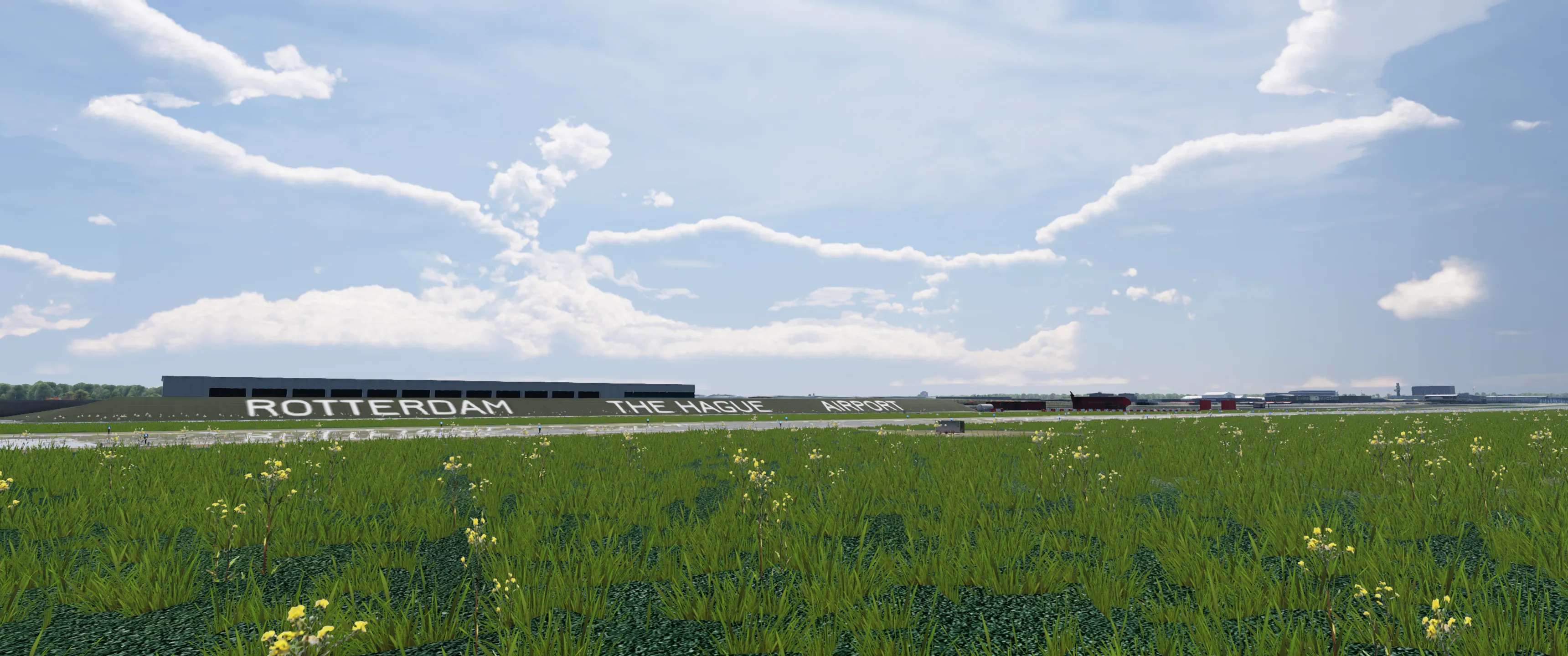 Аэропорт EHRD ( Роттердам, Нидерланды )