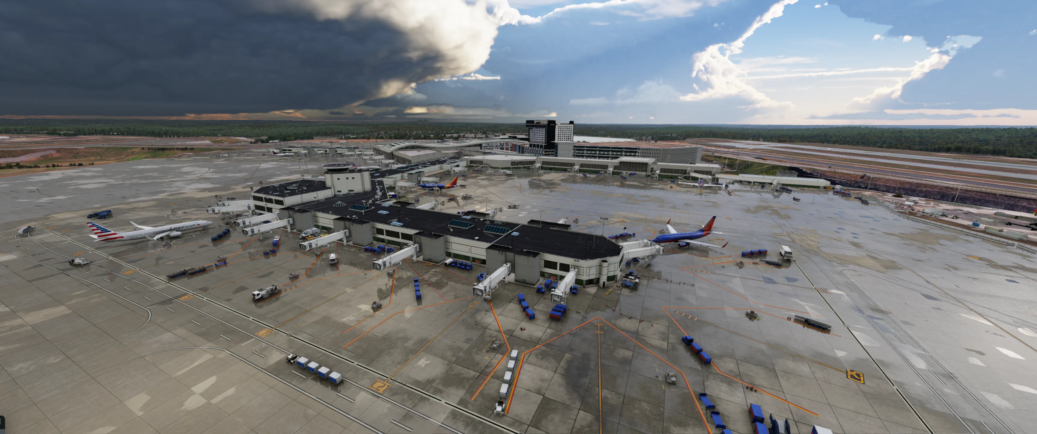 Аэропорт KBNA ( Нэшвилл, США )