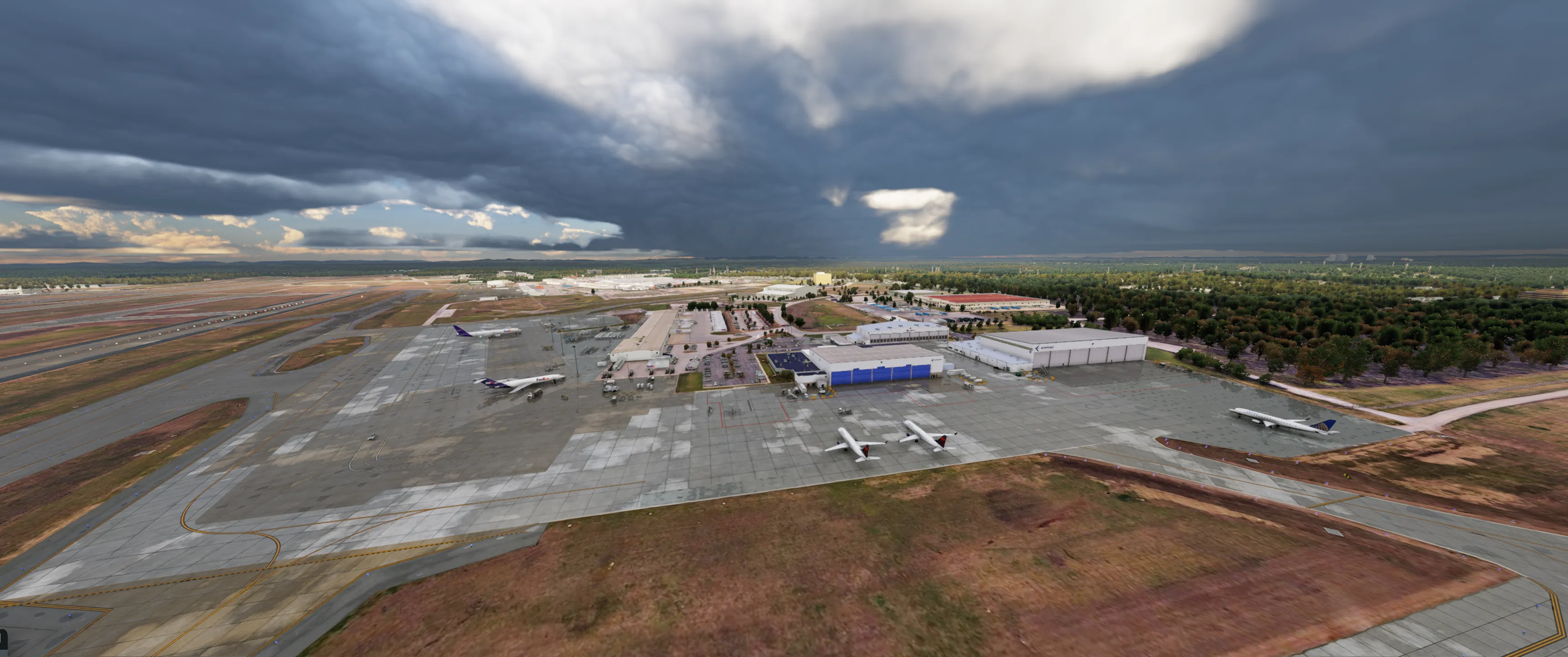 Аэропорт KBNA ( Нэшвилл, США )