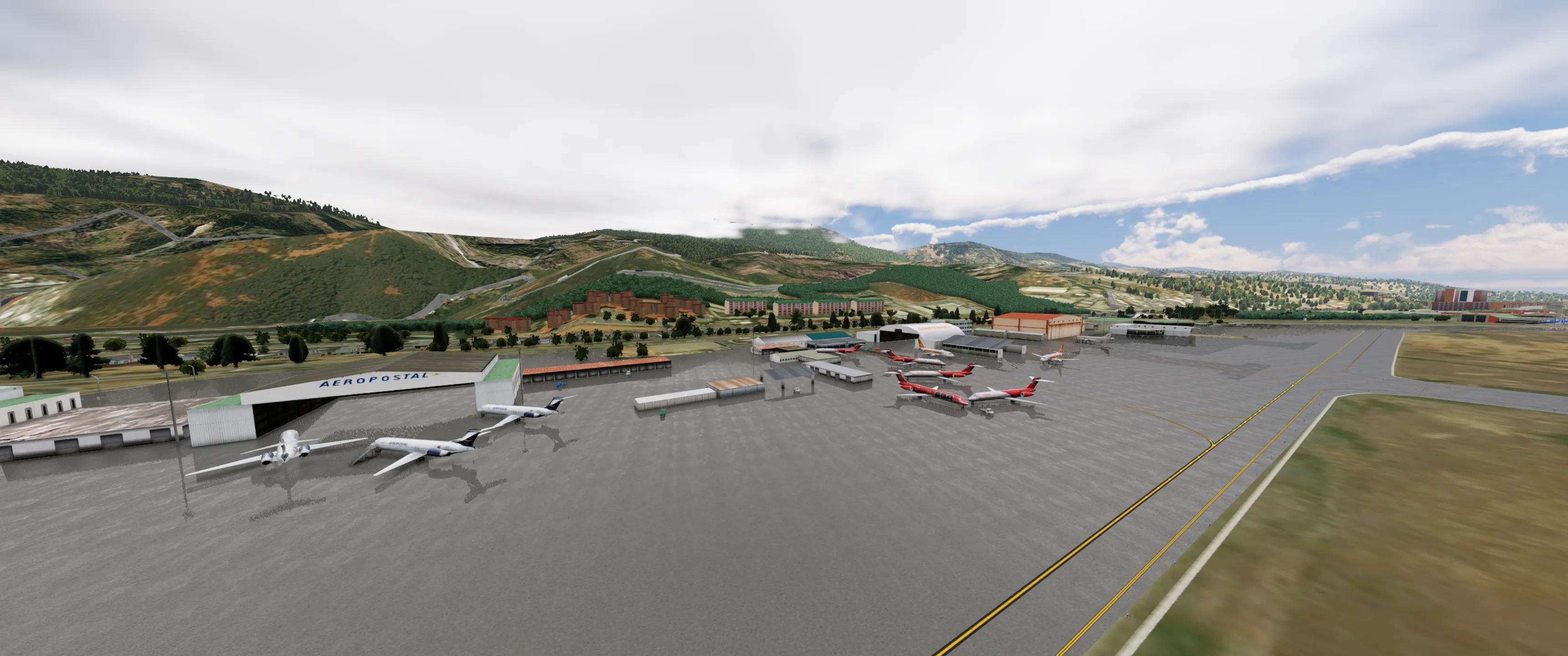 Аэропорт SVMI ( Майкетия, Венесуэла )