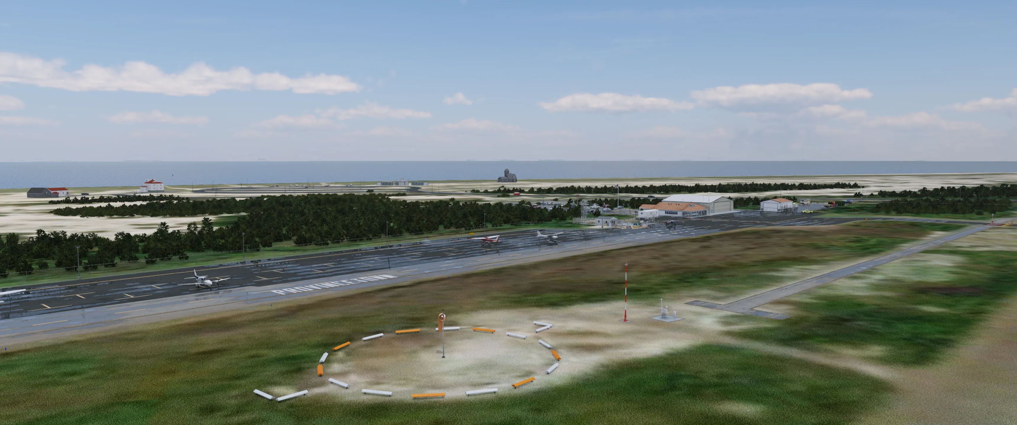 Аэропорт KPVC ( Провинстаун, США )