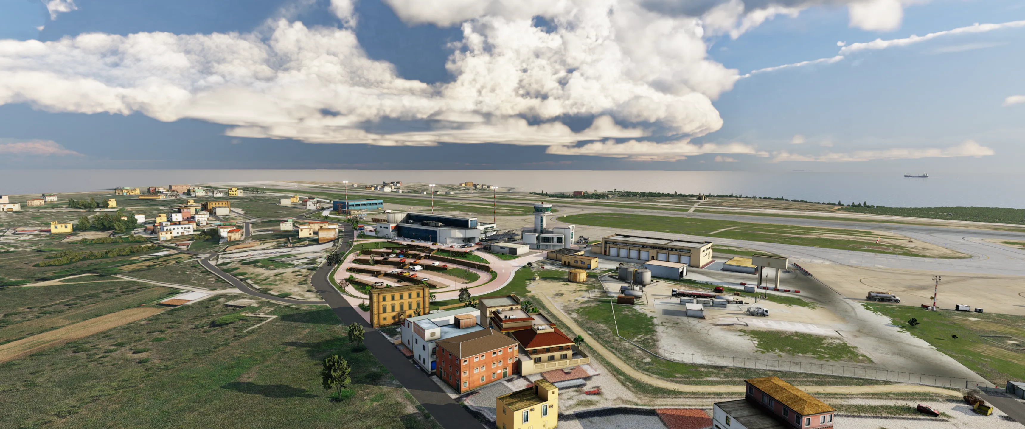 Аэропорт LICD ( Лампедуза, Италия )