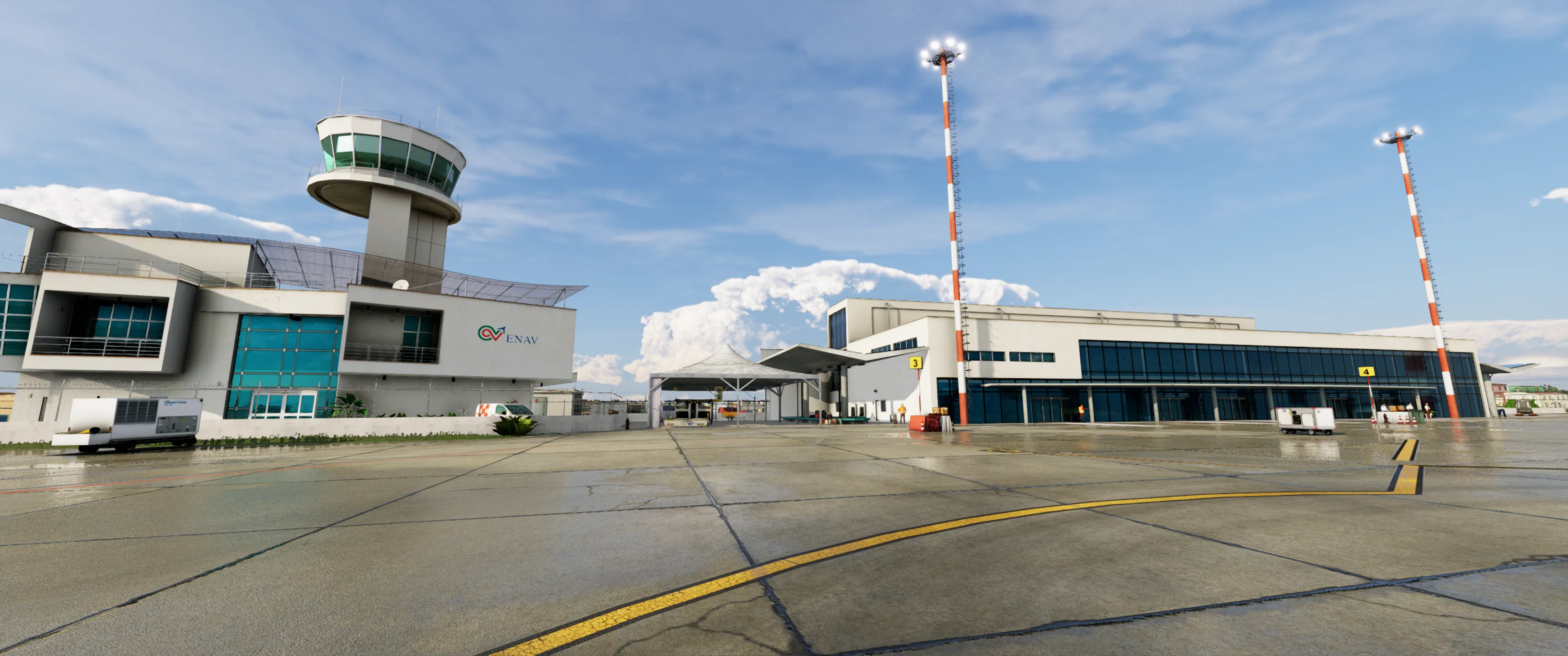 Аэропорт LICD ( Лампедуза, Италия )