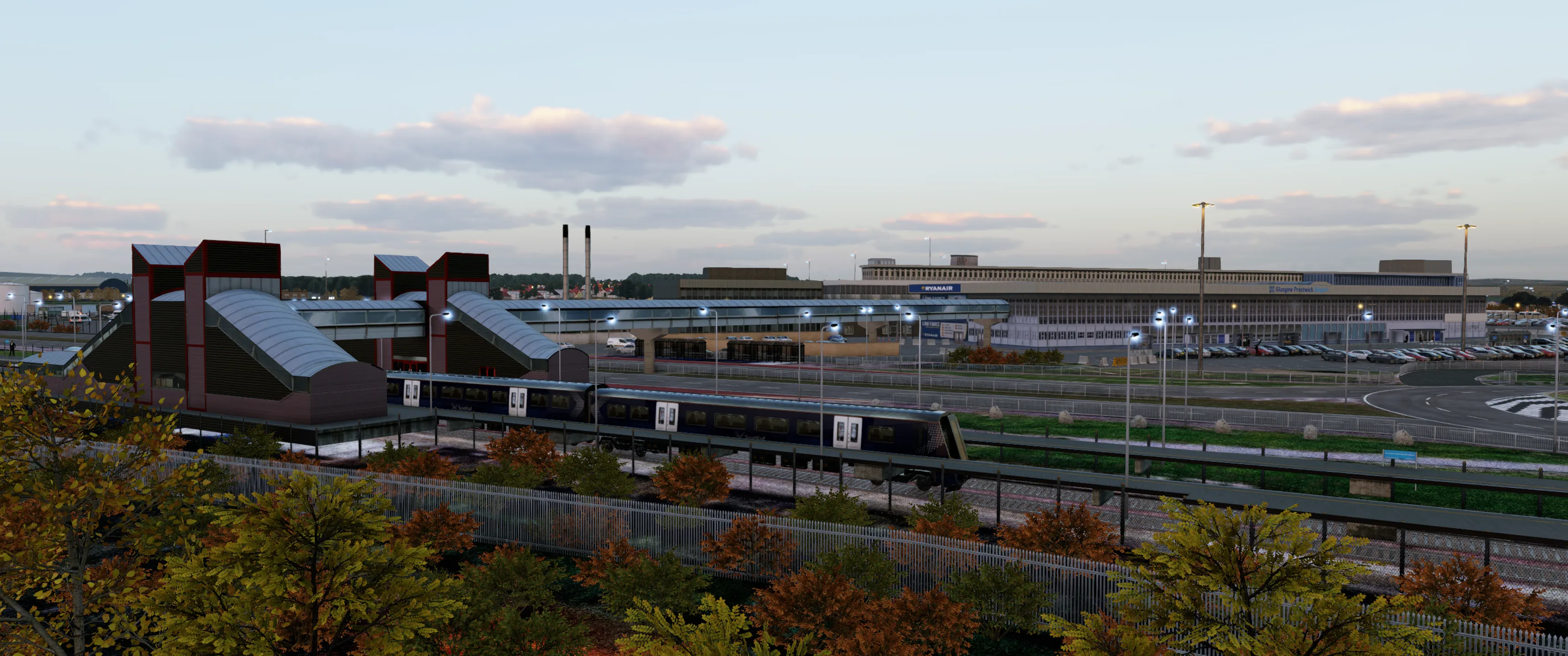 Аэропорт EGPK ( Прествик, Великобритания )