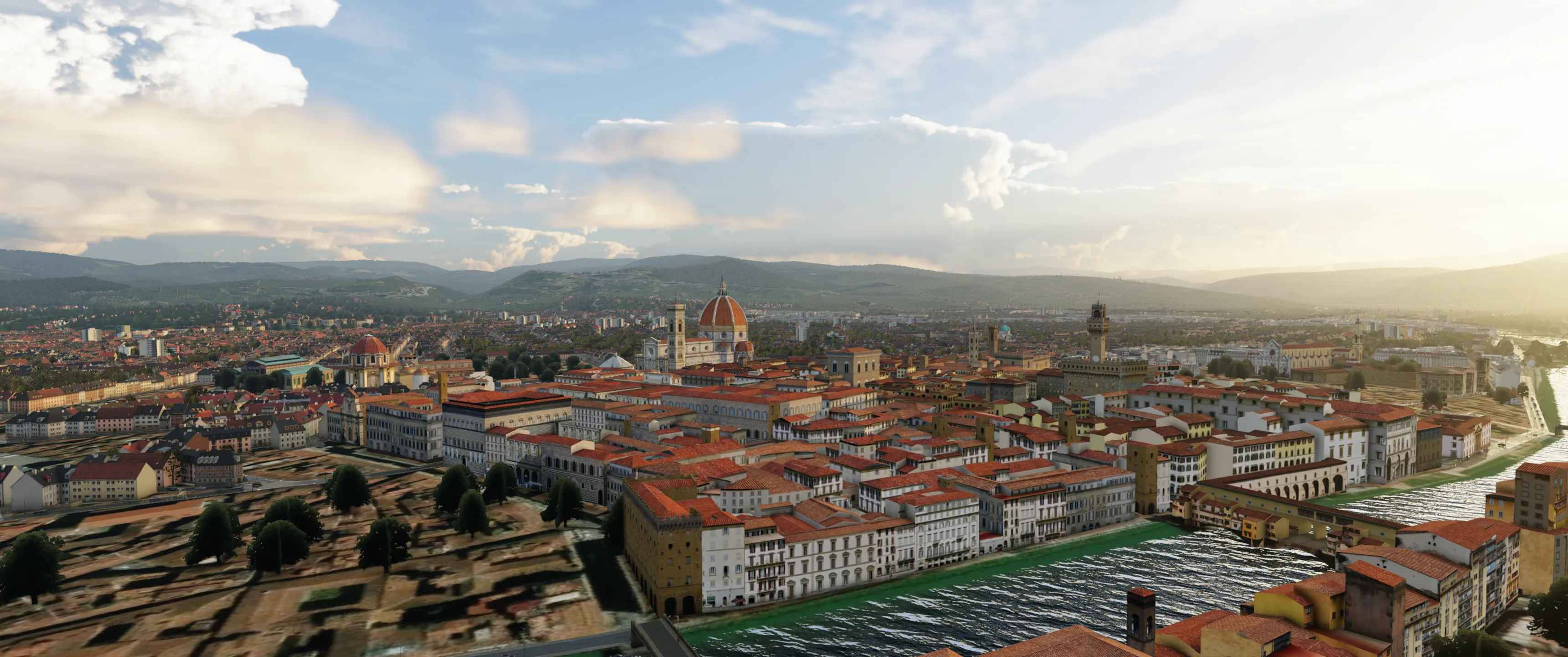 Аэропорт LIRQ ( Флоренция, Италия ) + город