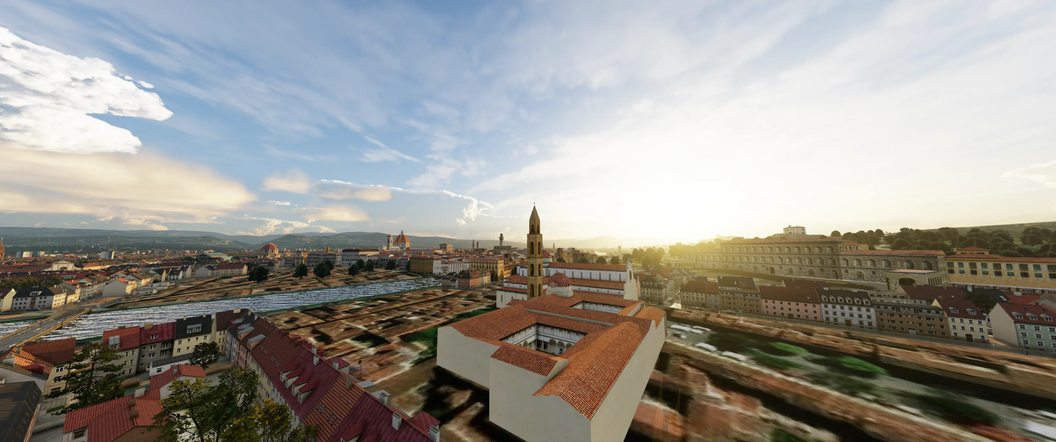 Аэропорт LIRQ ( Флоренция, Италия ) + город