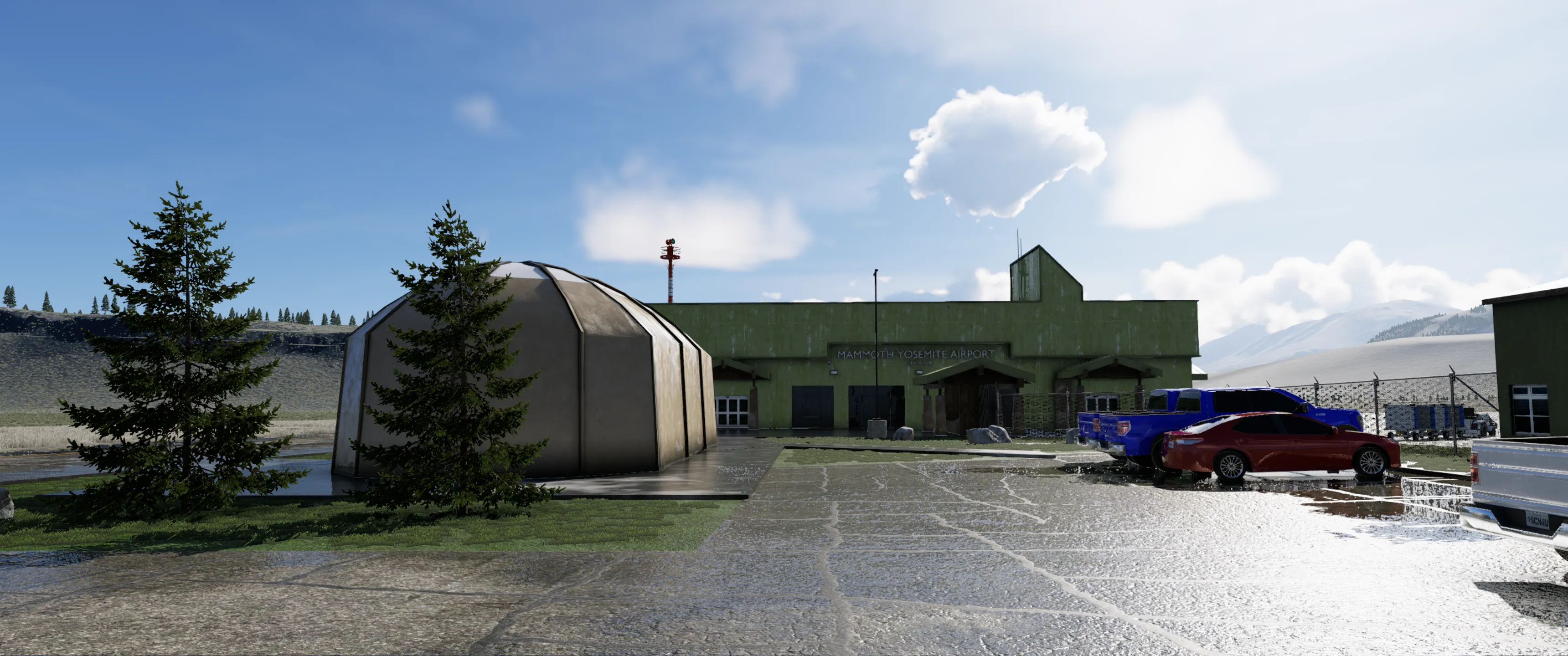 Аэропорт KMMH ( Маммот-Лейкс, США )