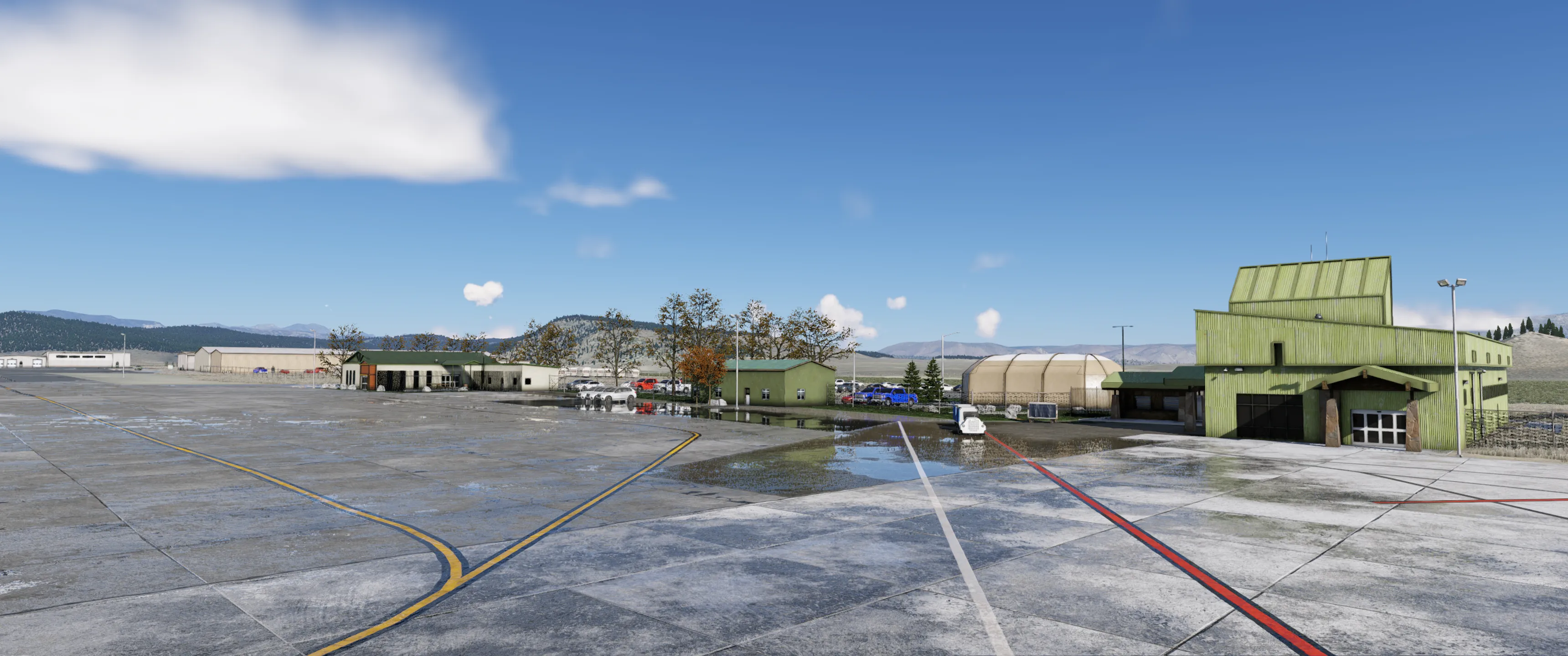 Аэропорт KMMH ( Маммот-Лейкс, США )