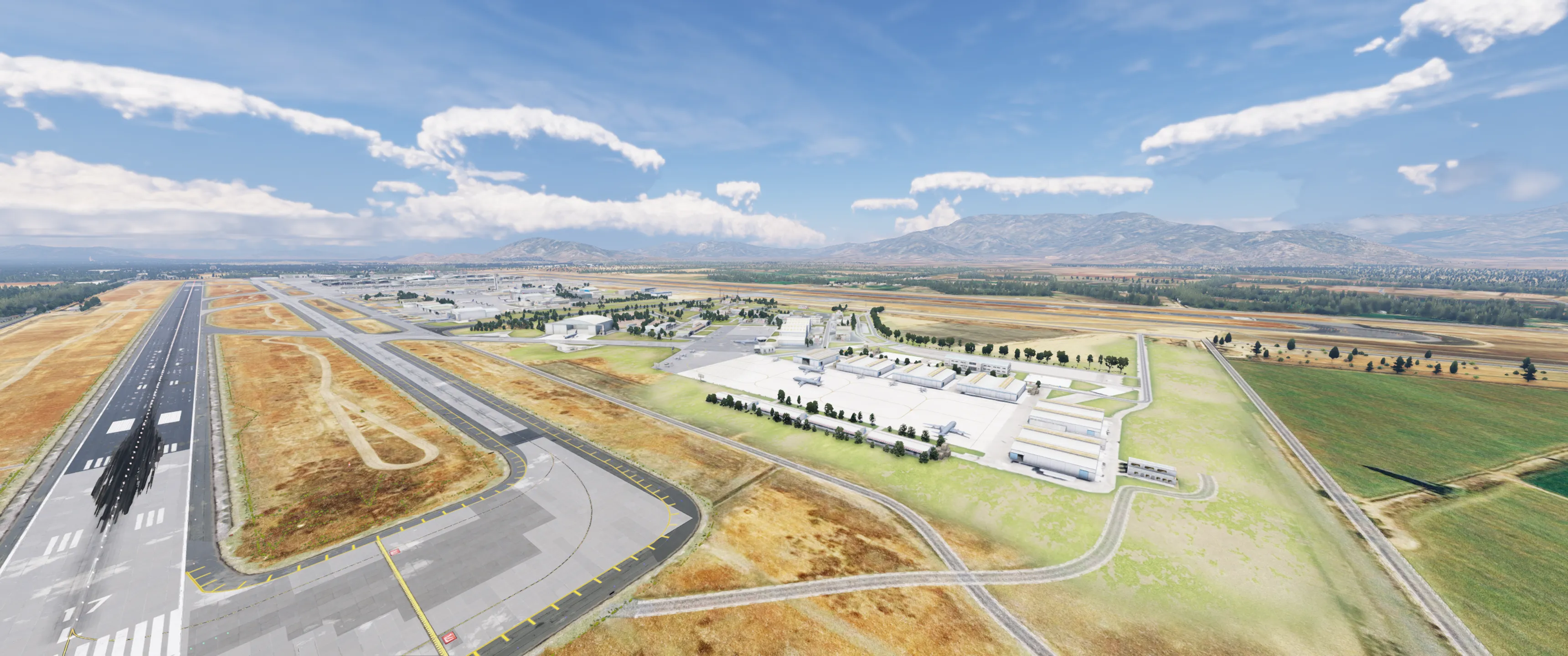 Аэропорт SCEL ( Сантьяго, Чили ) + лендмарки