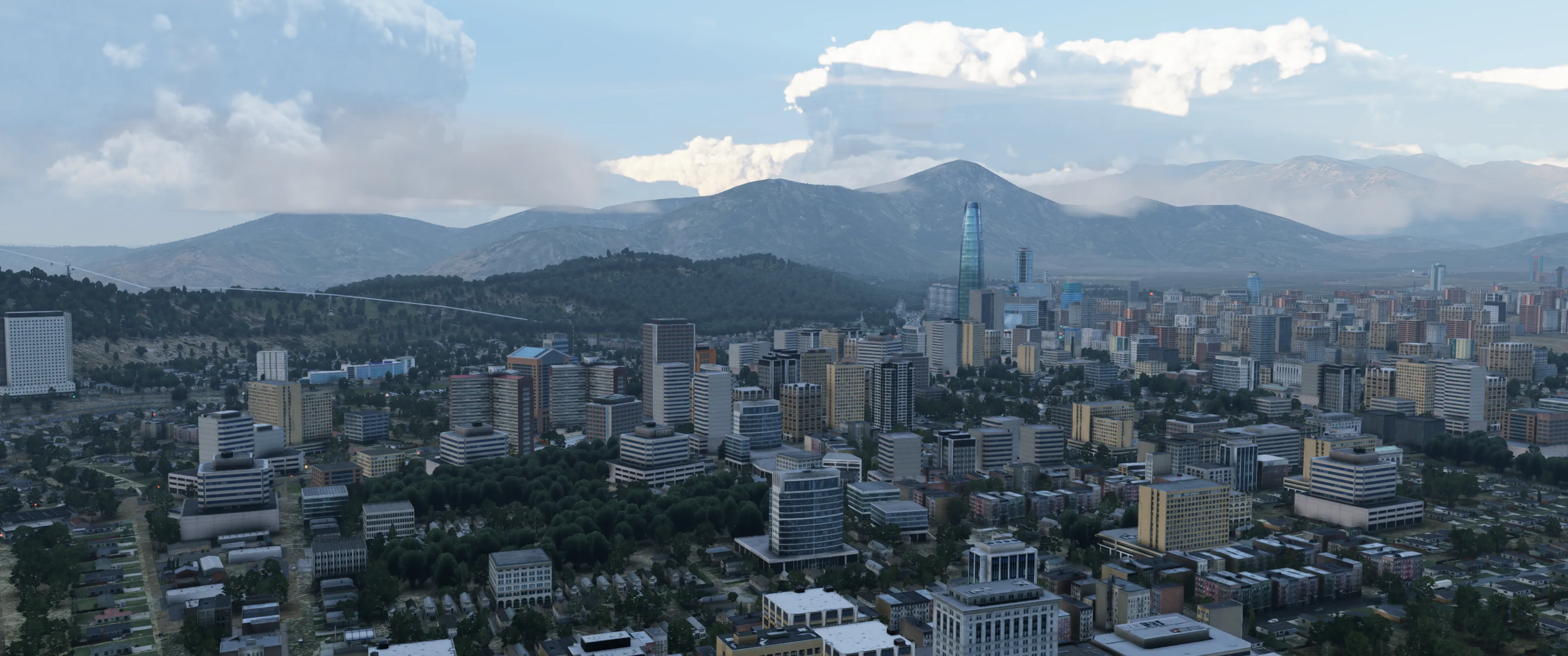 Аэропорт SCEL ( Сантьяго, Чили ) + лендмарки