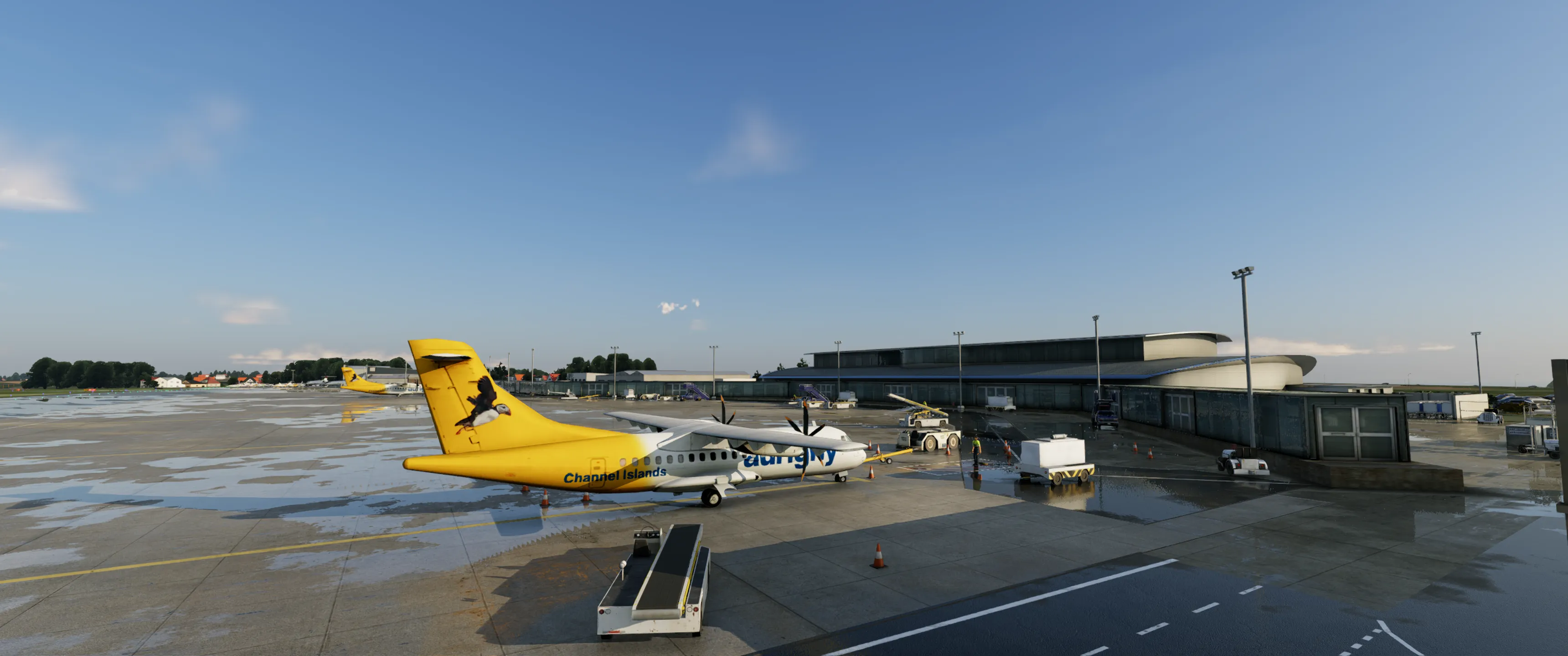 Аэропорт EGJB ( о. Гернси, Великобритания )
