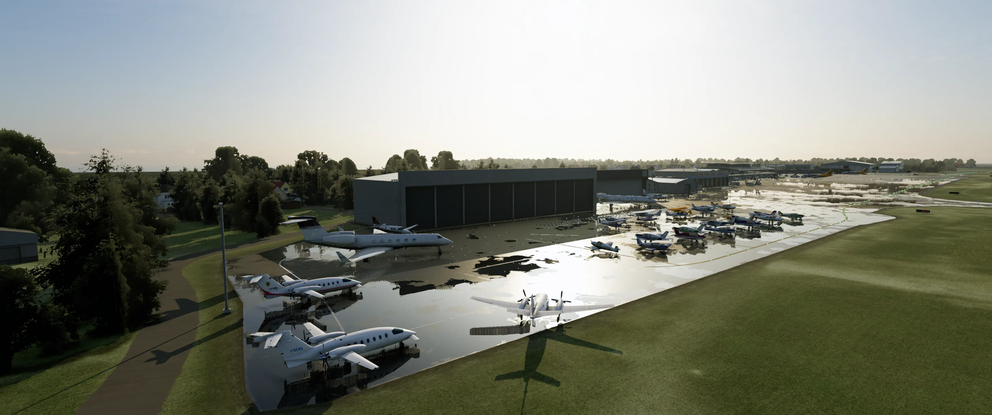 Аэропорт EGJB ( о. Гернси, Великобритания )