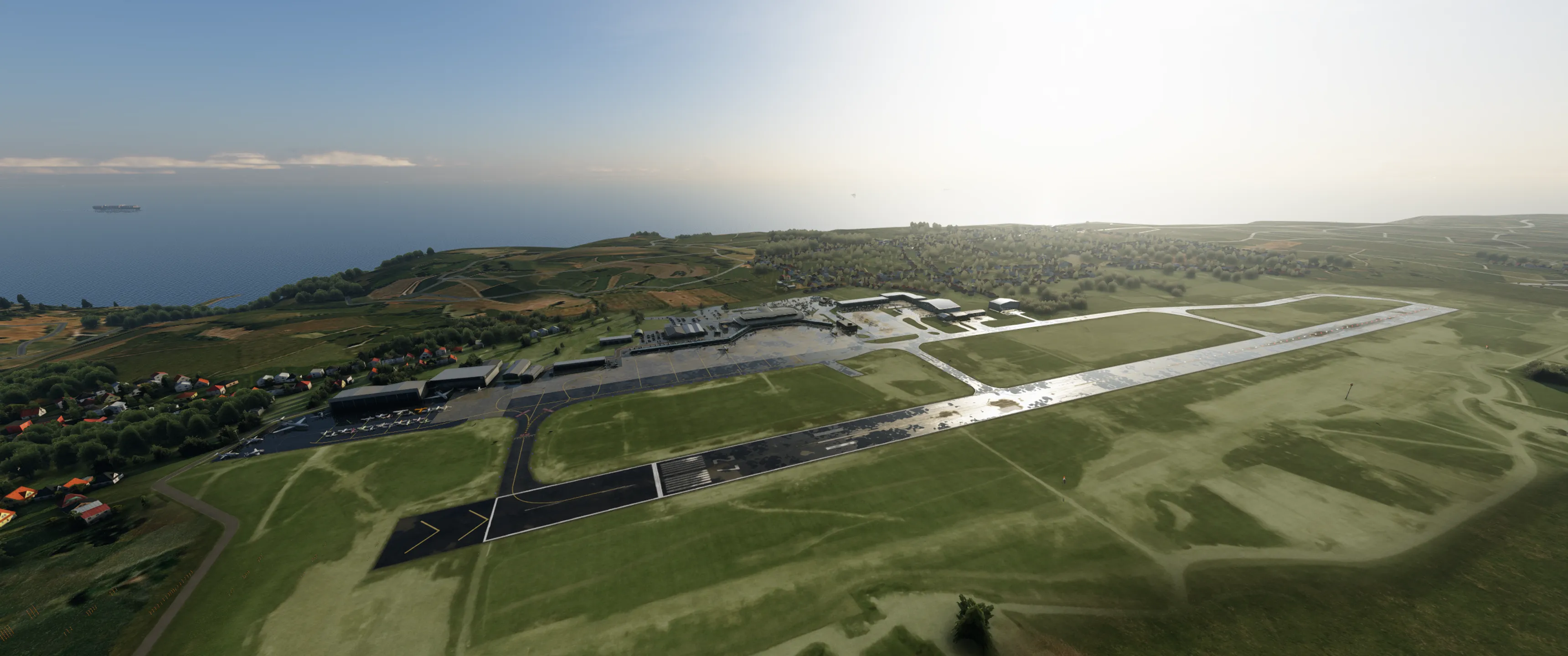 Аэропорт EGJB ( о. Гернси, Великобритания )