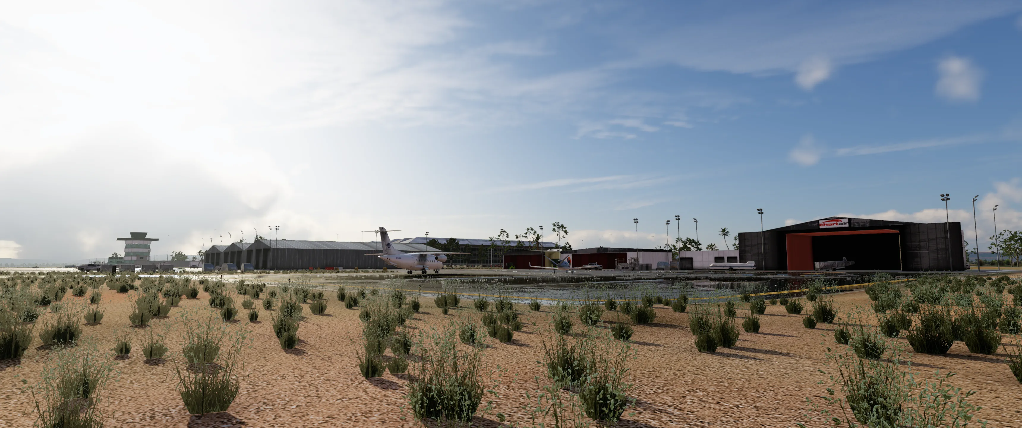 Аэропорт YBAS ( Алис-Спрингс, Австралия )