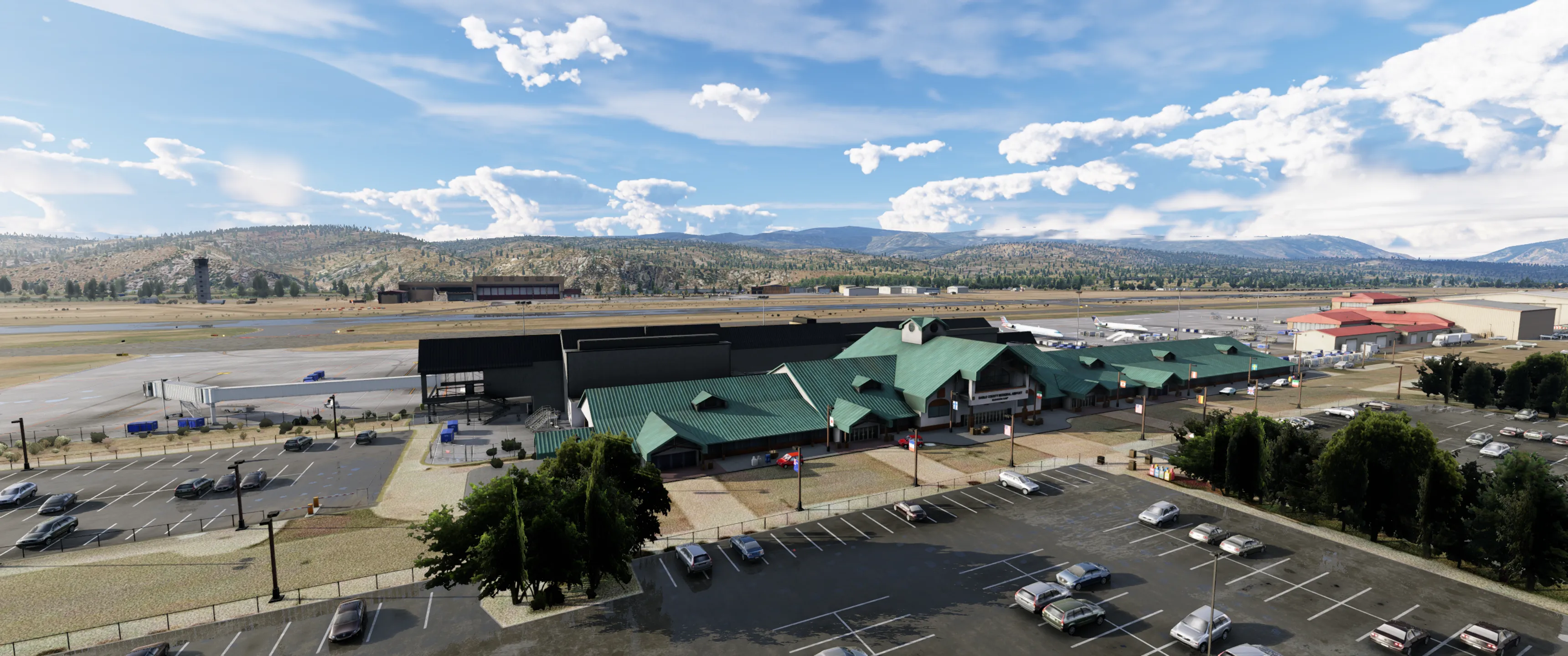 Аэропорт KEGE ( Гипсум, США )