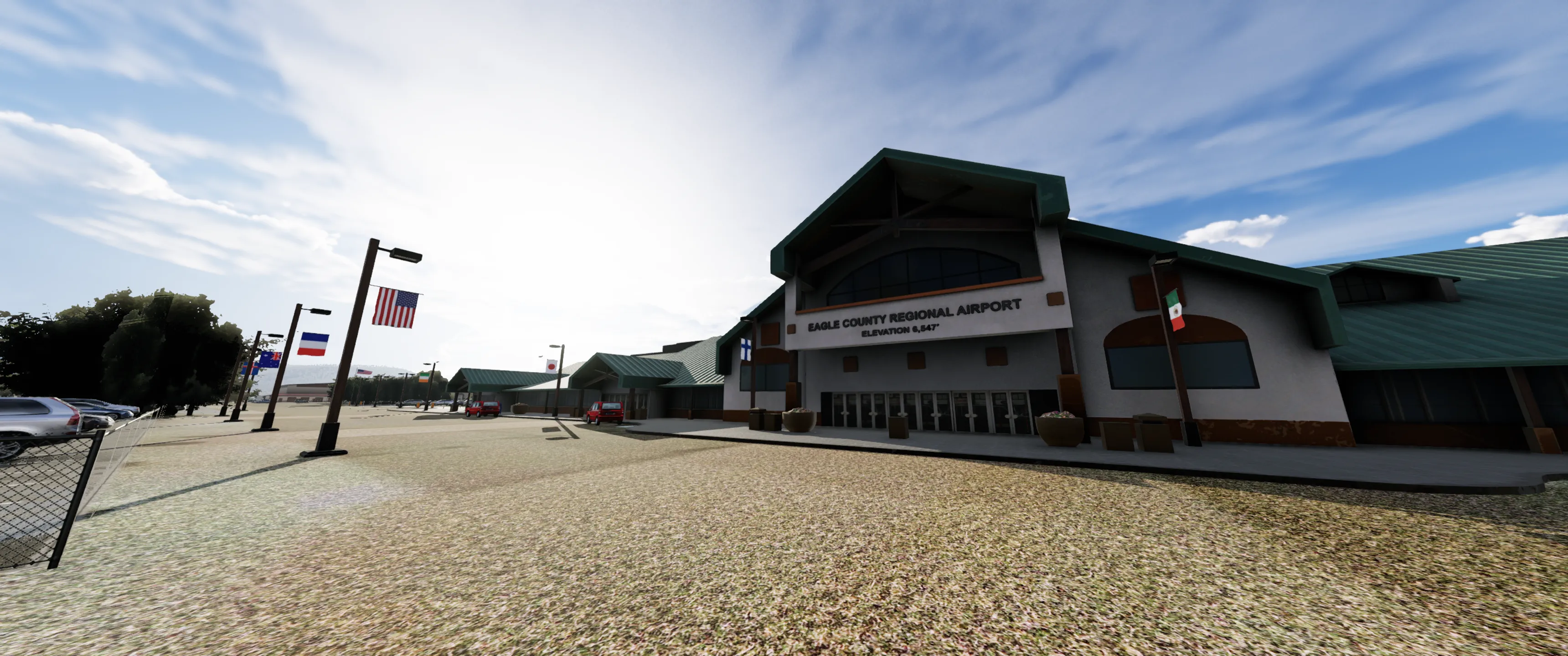 Аэропорт KEGE ( Гипсум, США )