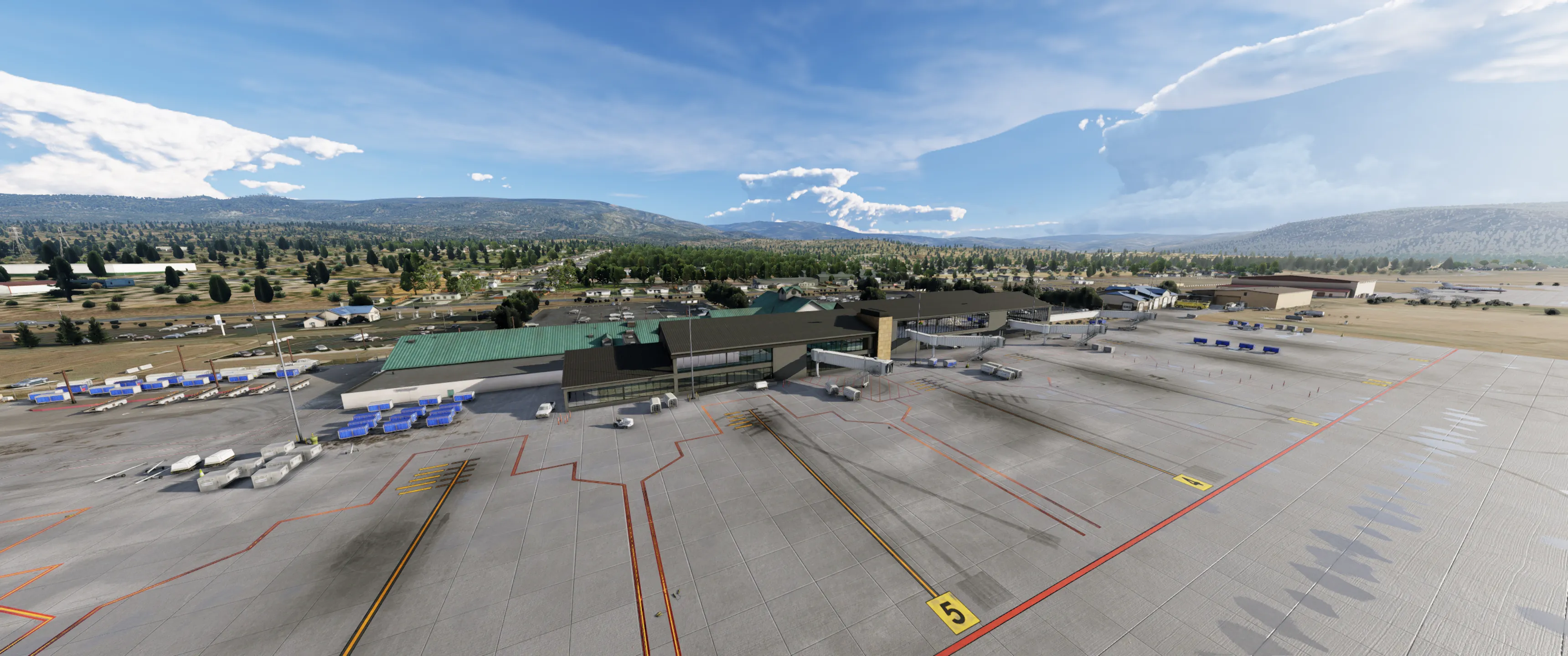 Аэропорт KEGE ( Гипсум, США )