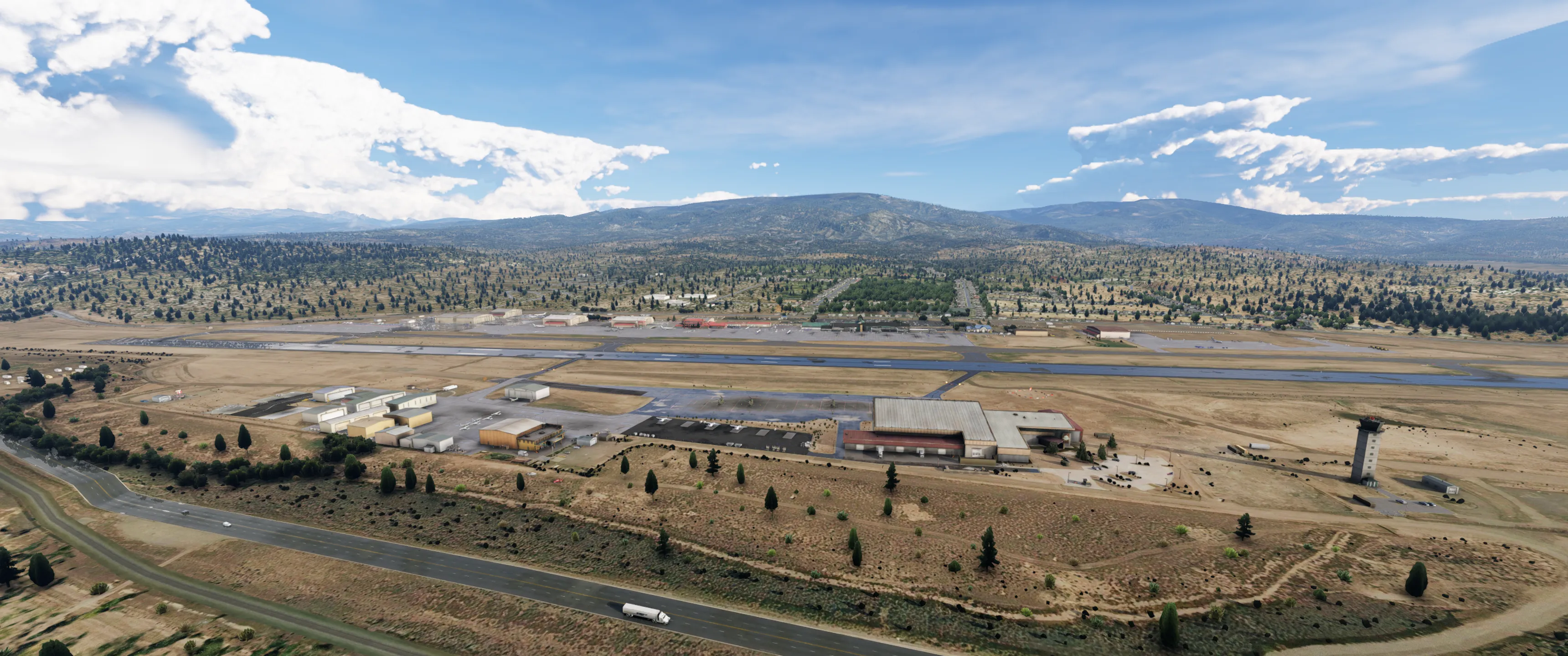 Аэропорт KEGE ( Гипсум, США )