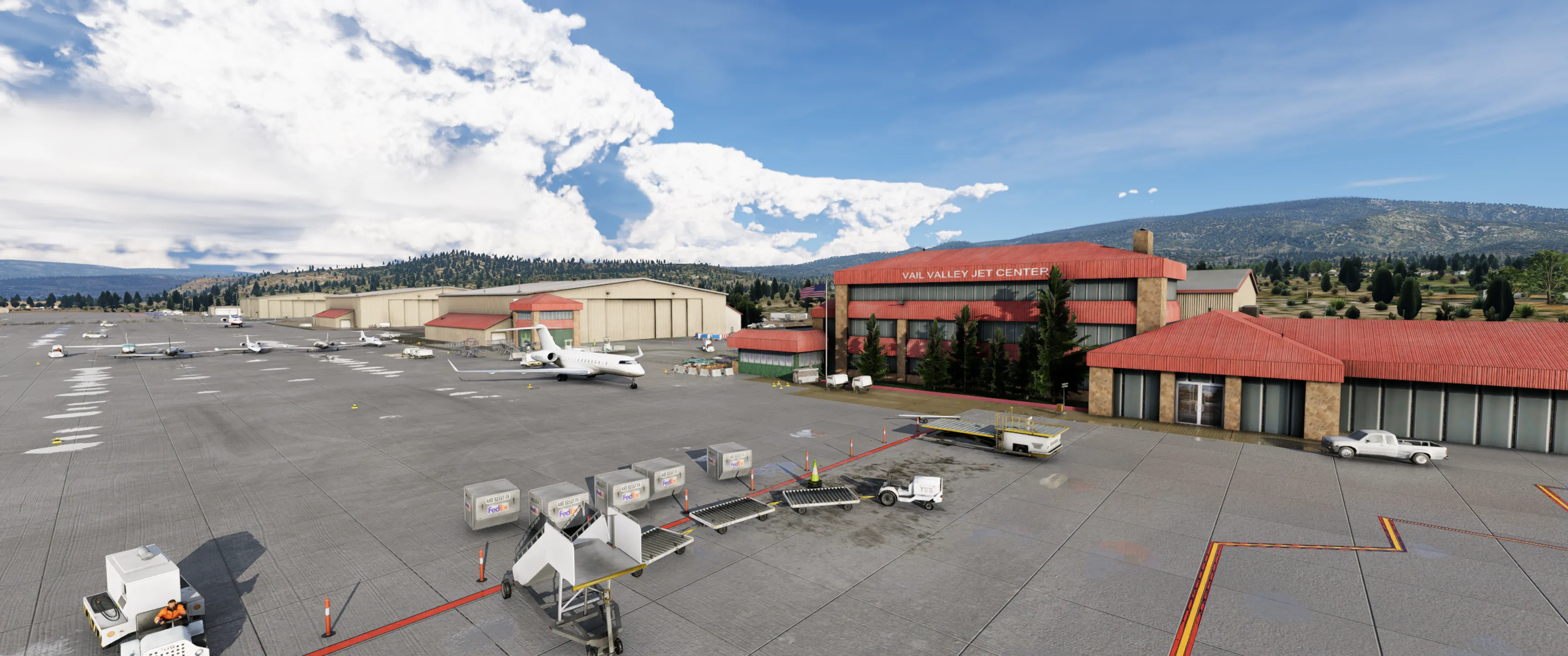 Аэропорт KEGE ( Гипсум, США )