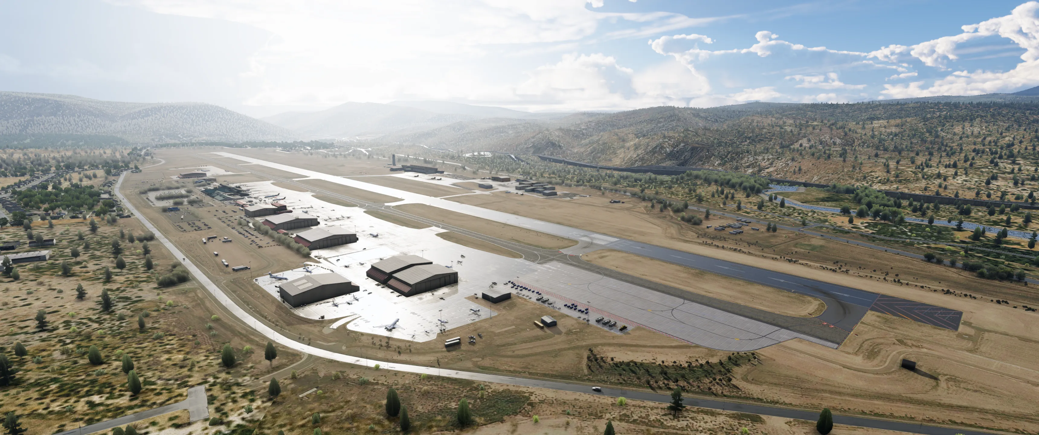 Аэропорт KEGE ( Гипсум, США )