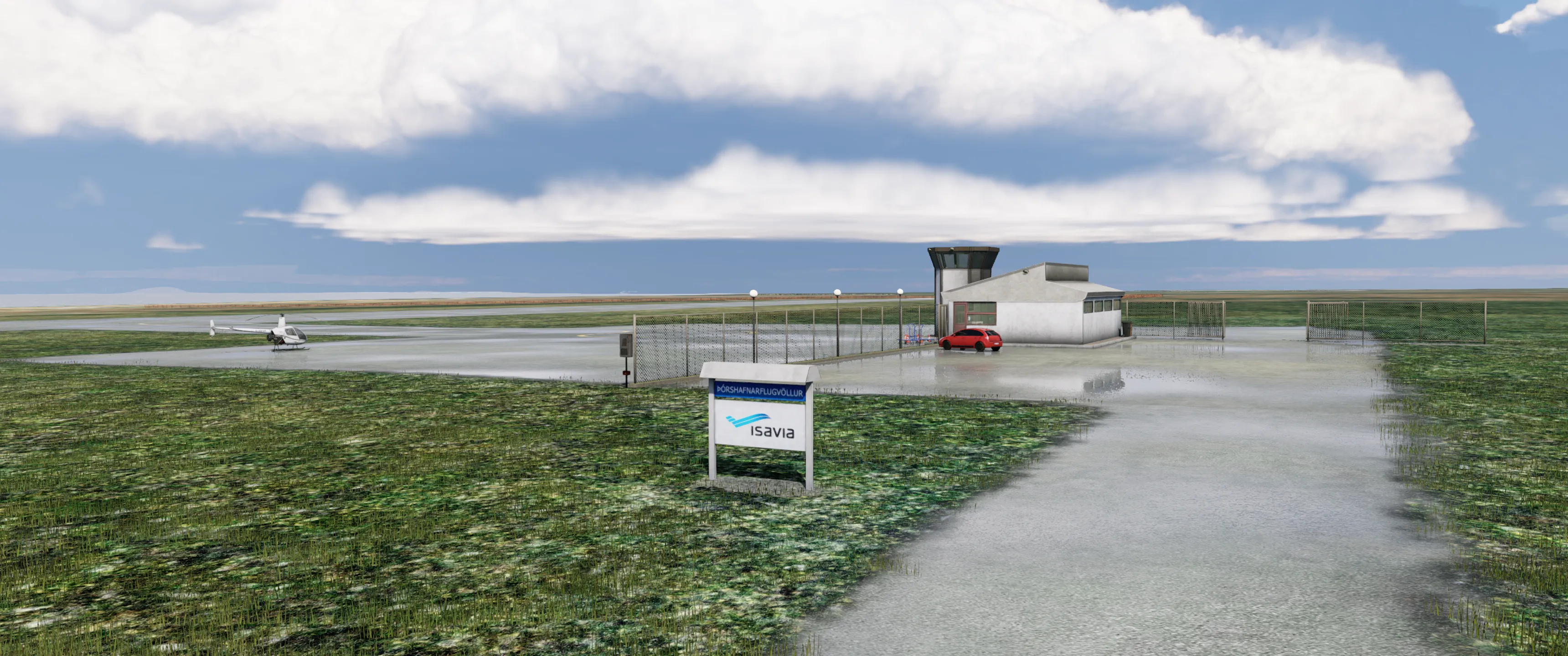 Аэропорт BITN ( Торсхофн, Исландия )