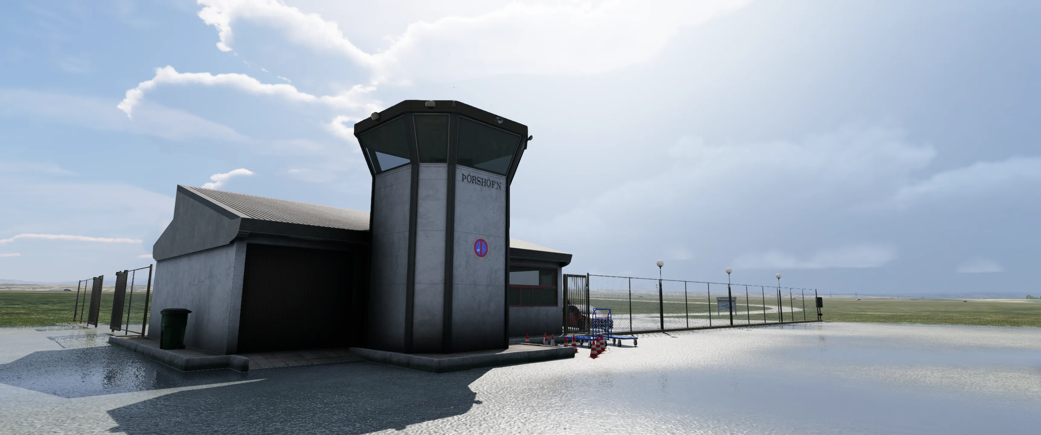 Аэропорт BITN ( Торсхофн, Исландия )