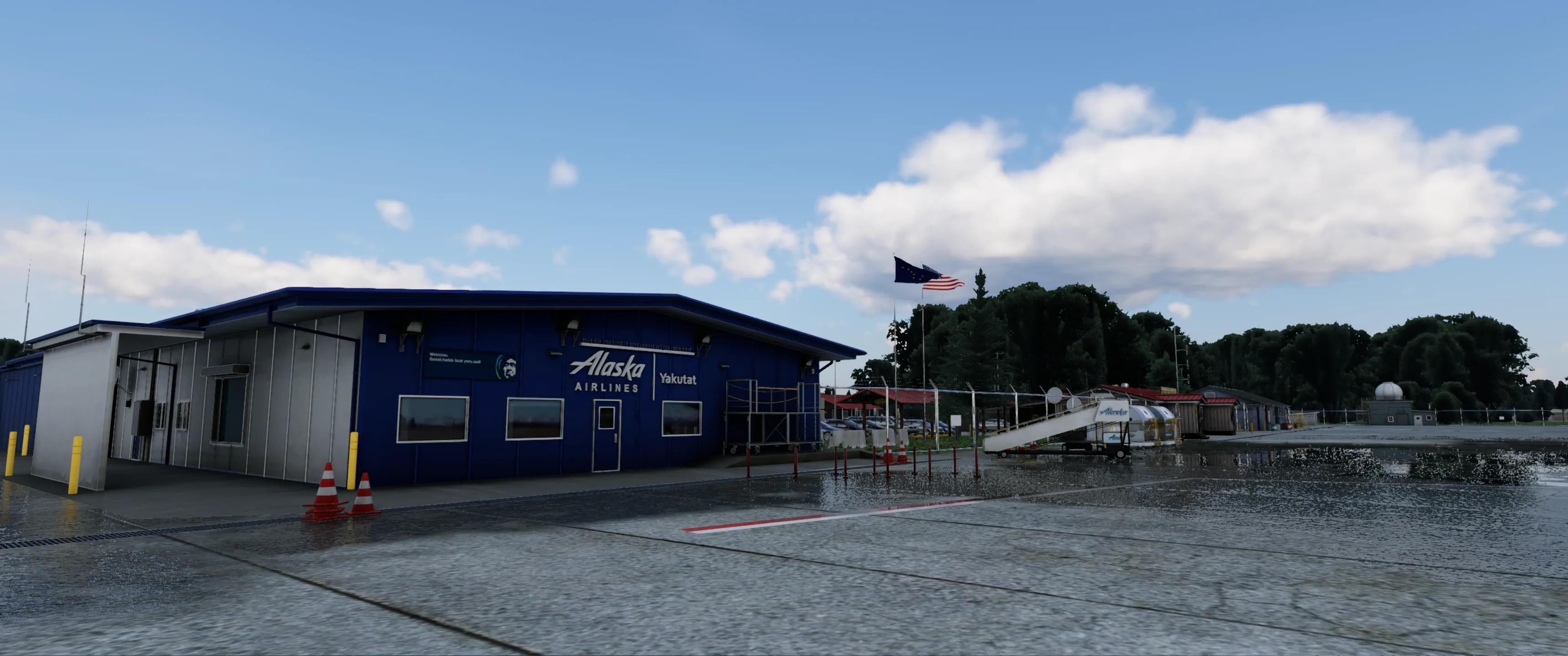 Аэропорт PAYA ( Якутат, США )