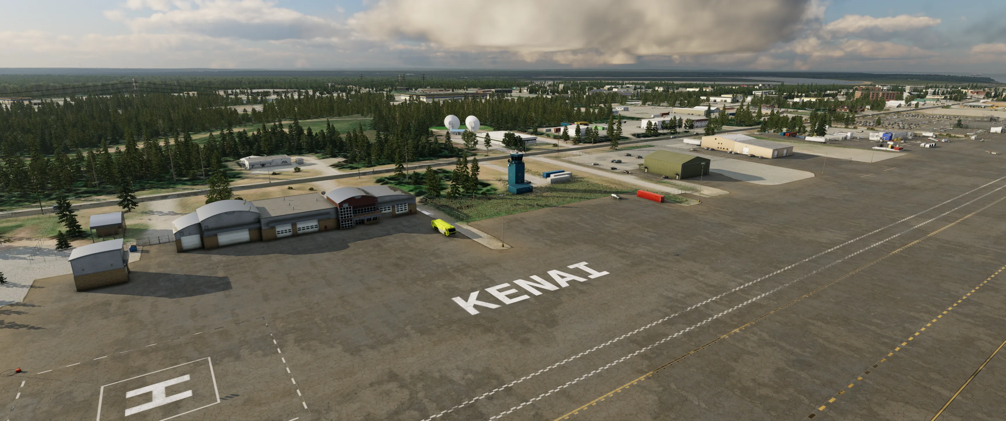 Аэропорт PAEN ( Кенай, США )