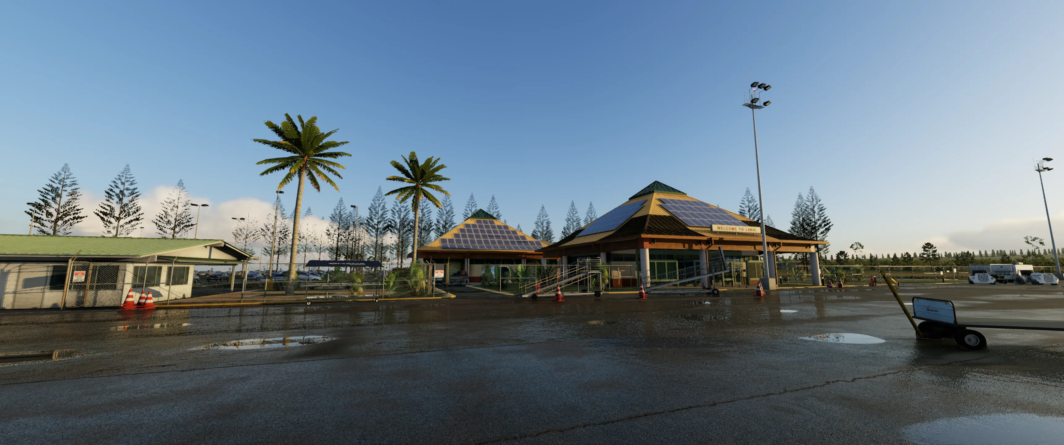 Аэропорт PHNY ( Ланай, США )