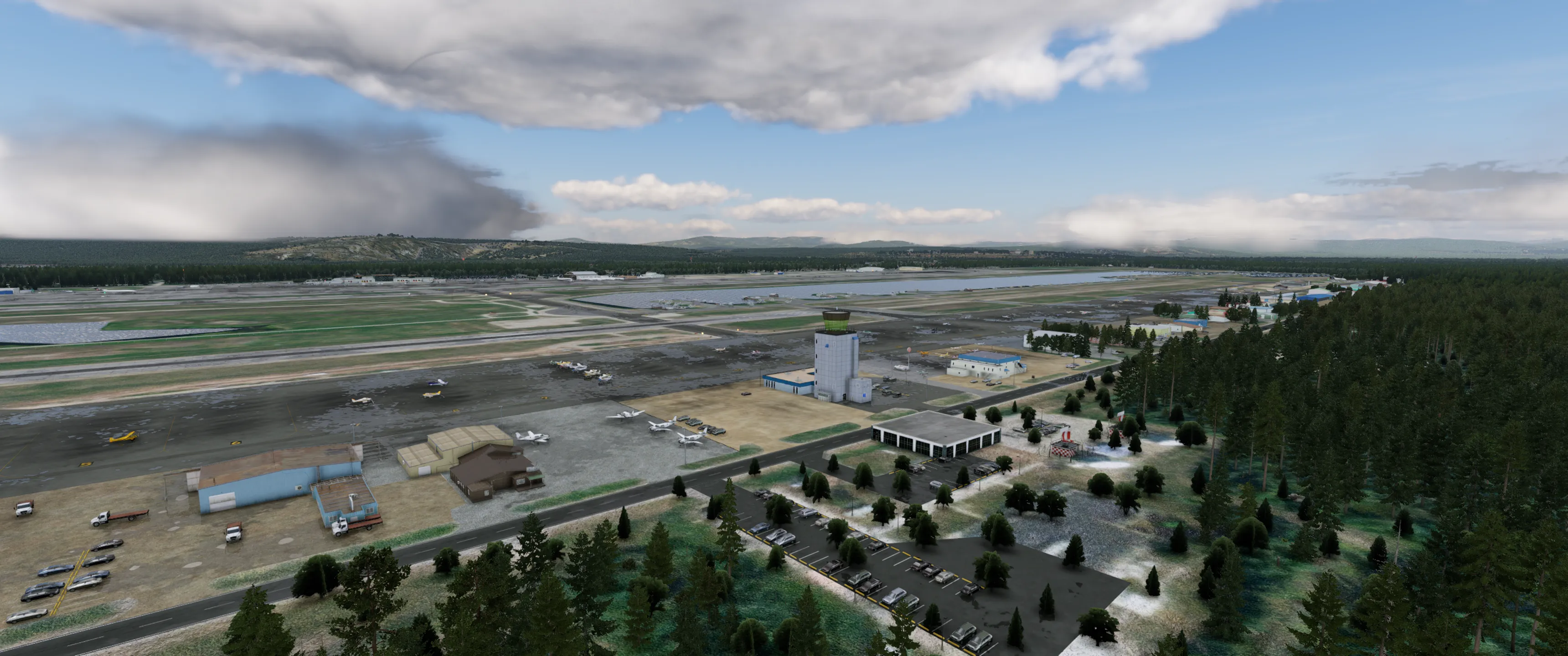 Аэропорт PAFA ( Фэрбанкс, США )