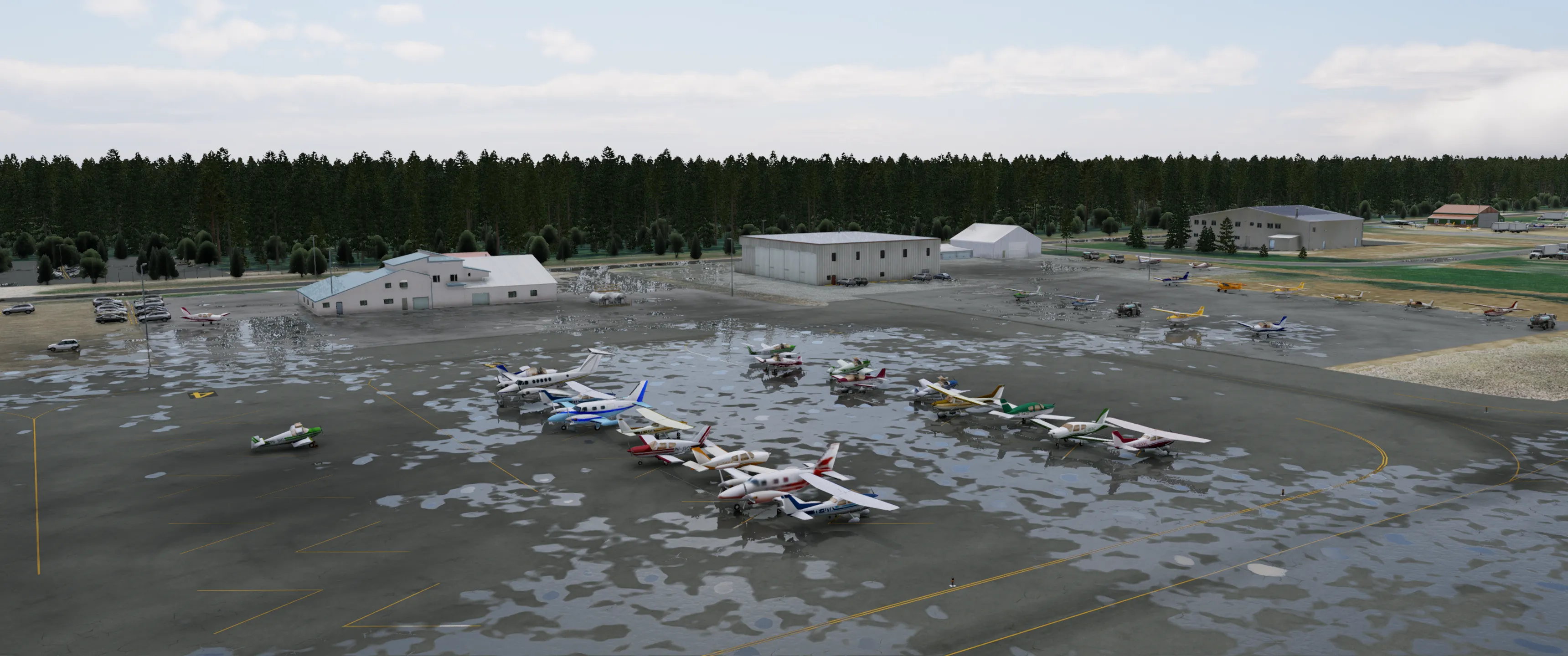 Аэропорт PAFA ( Фэрбанкс, США )