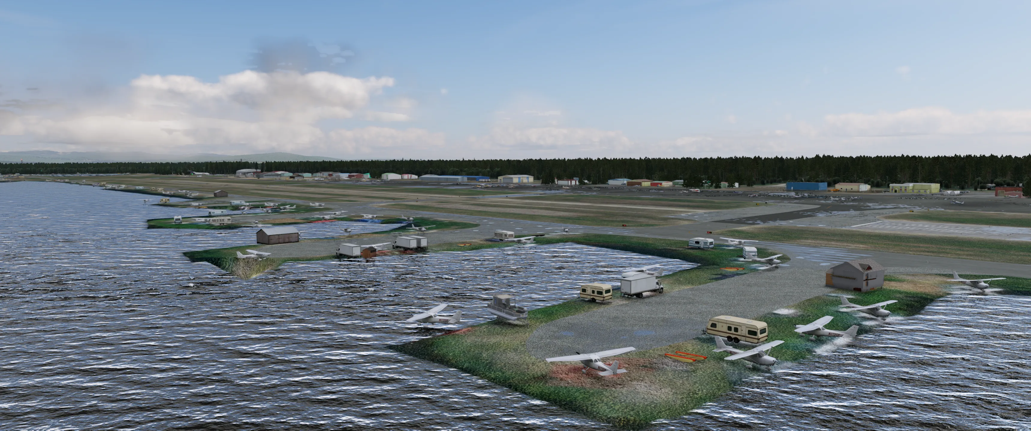 Аэропорт PAFA ( Фэрбанкс, США )