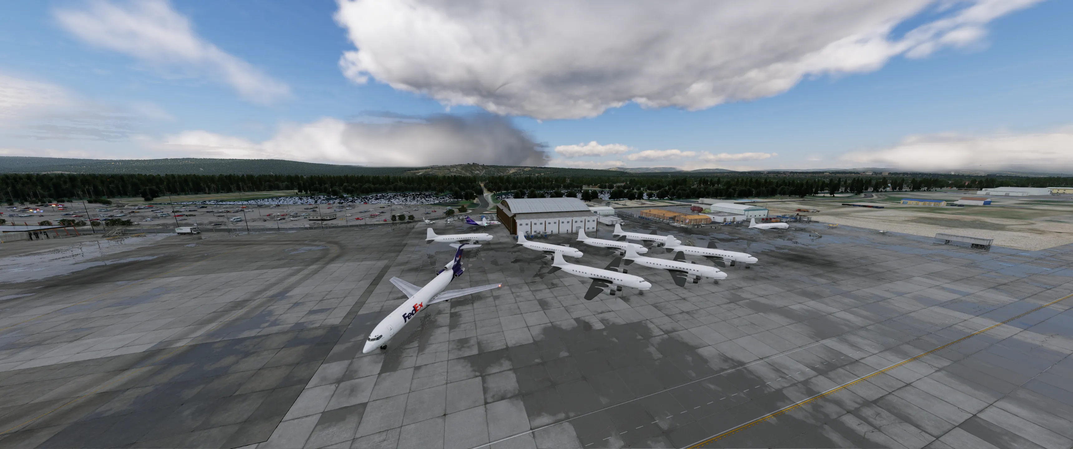 Аэропорт PAFA ( Фэрбанкс, США )