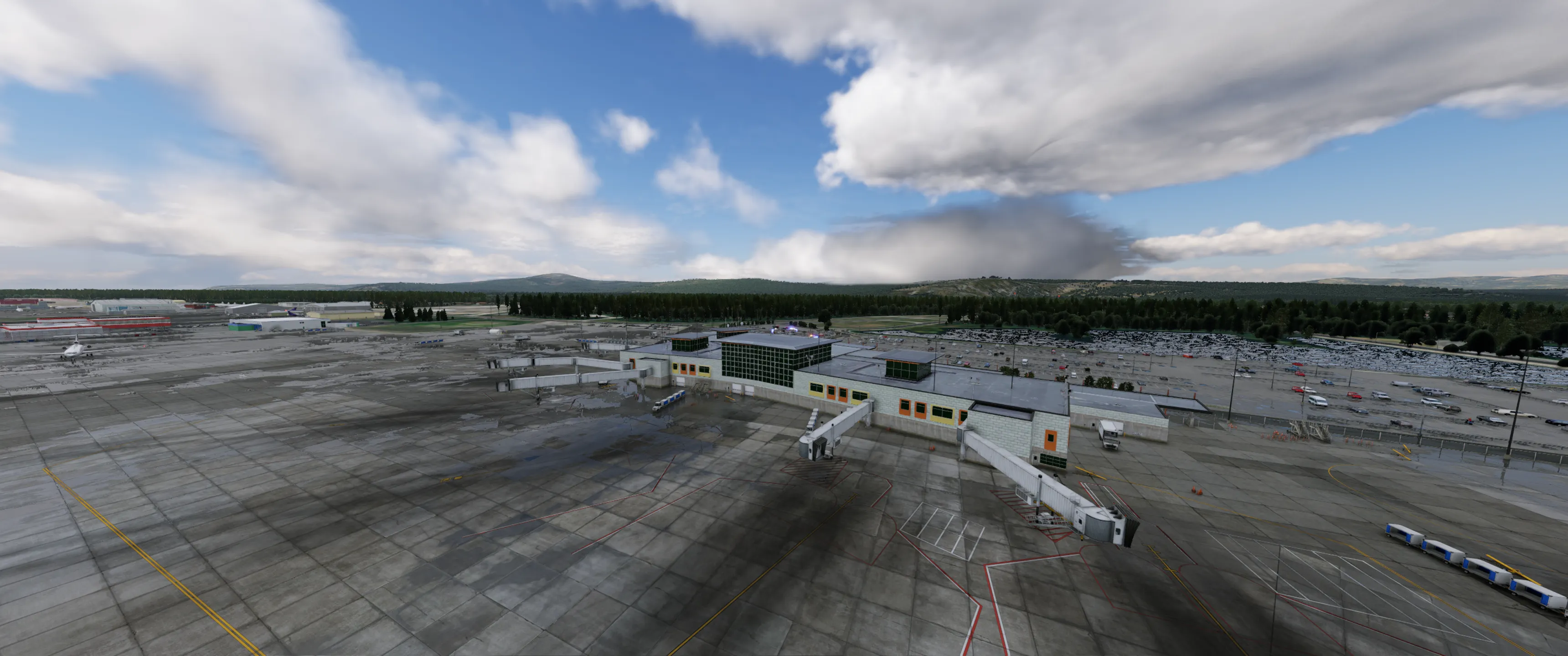 Аэропорт PAFA ( Фэрбанкс, США )