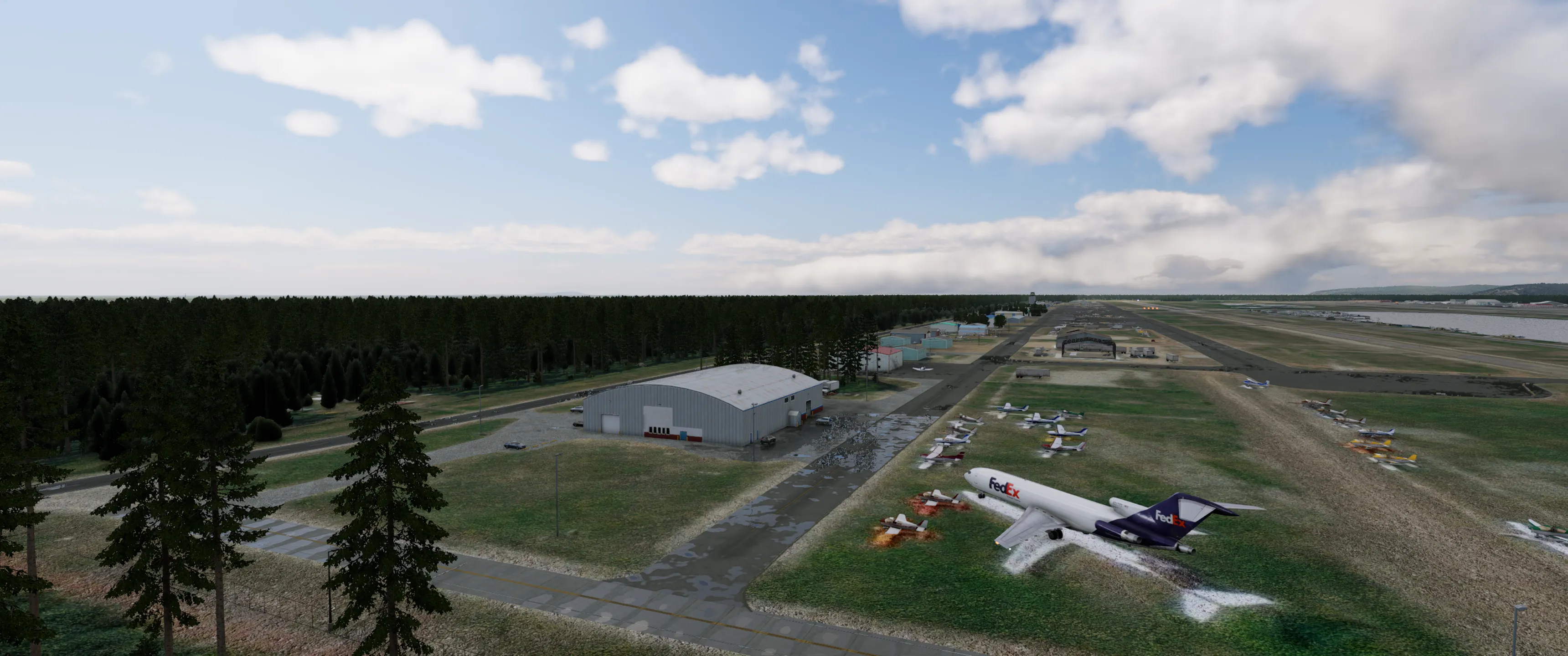 Аэропорт PAFA ( Фэрбанкс, США )