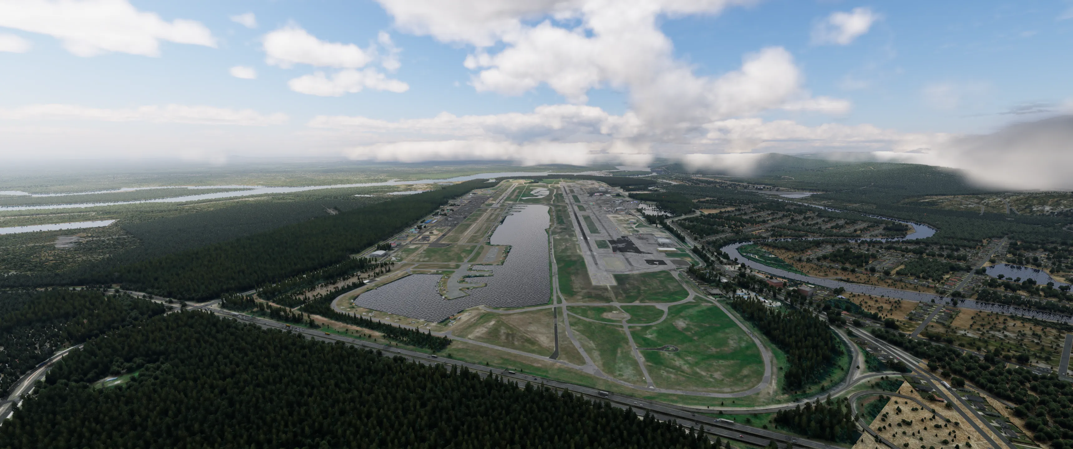 Аэропорт PAFA ( Фэрбанкс, США )