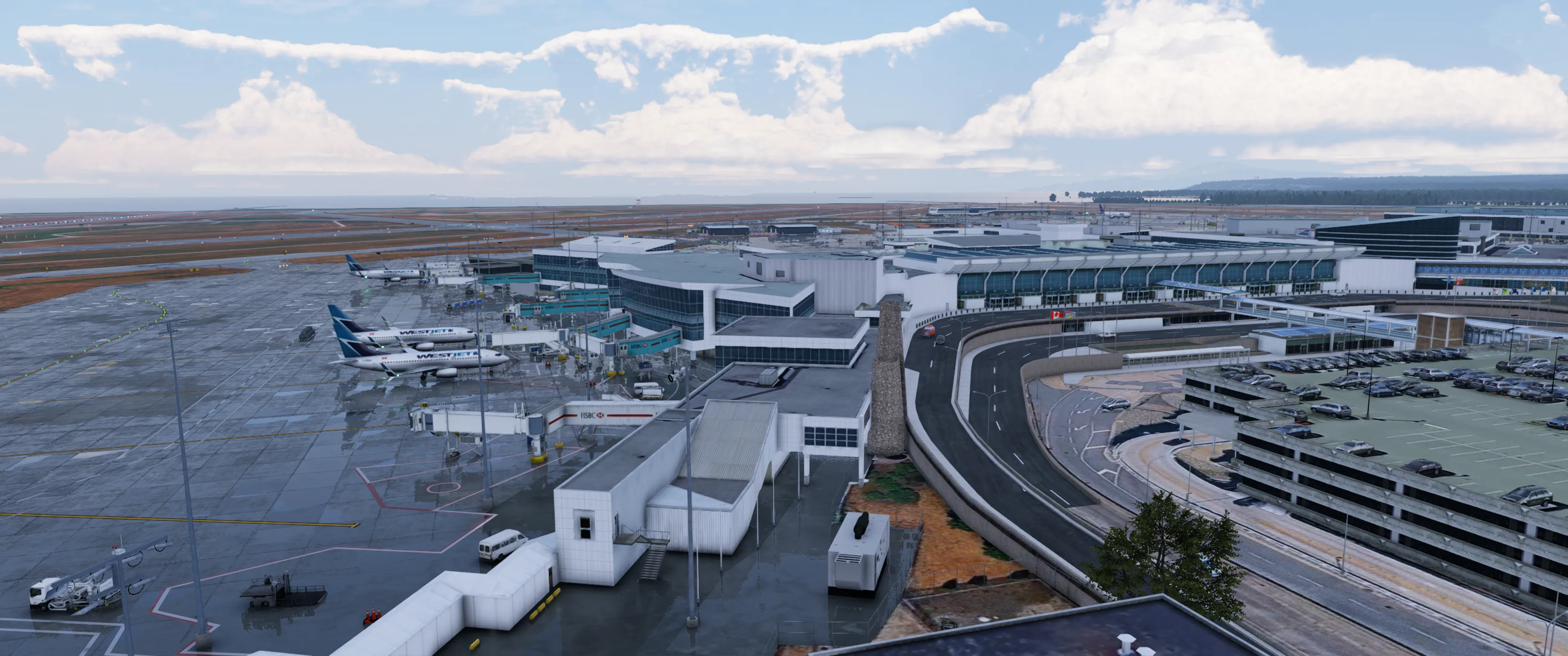 Аэропорт CYVR ( Ванкувер, Канада ) x12