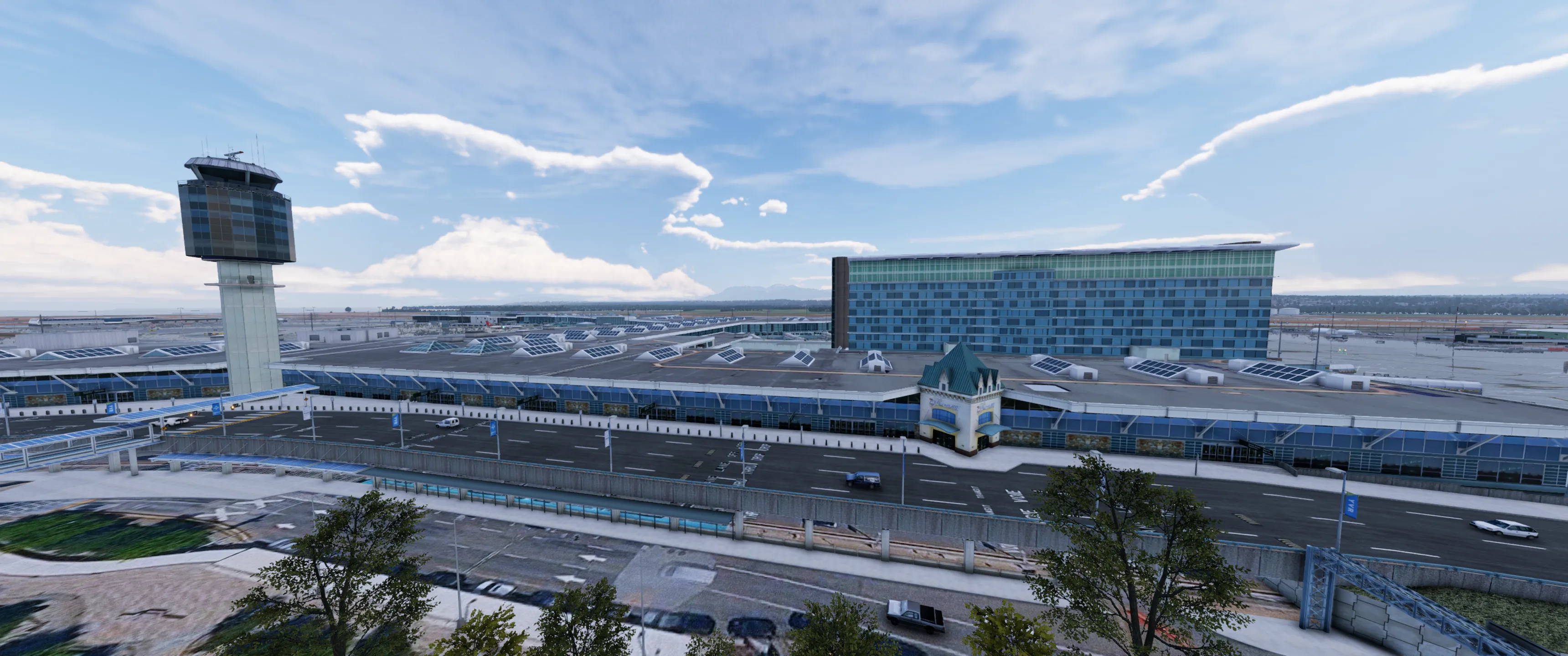 Аэропорт CYVR ( Ванкувер, Канада ) x12